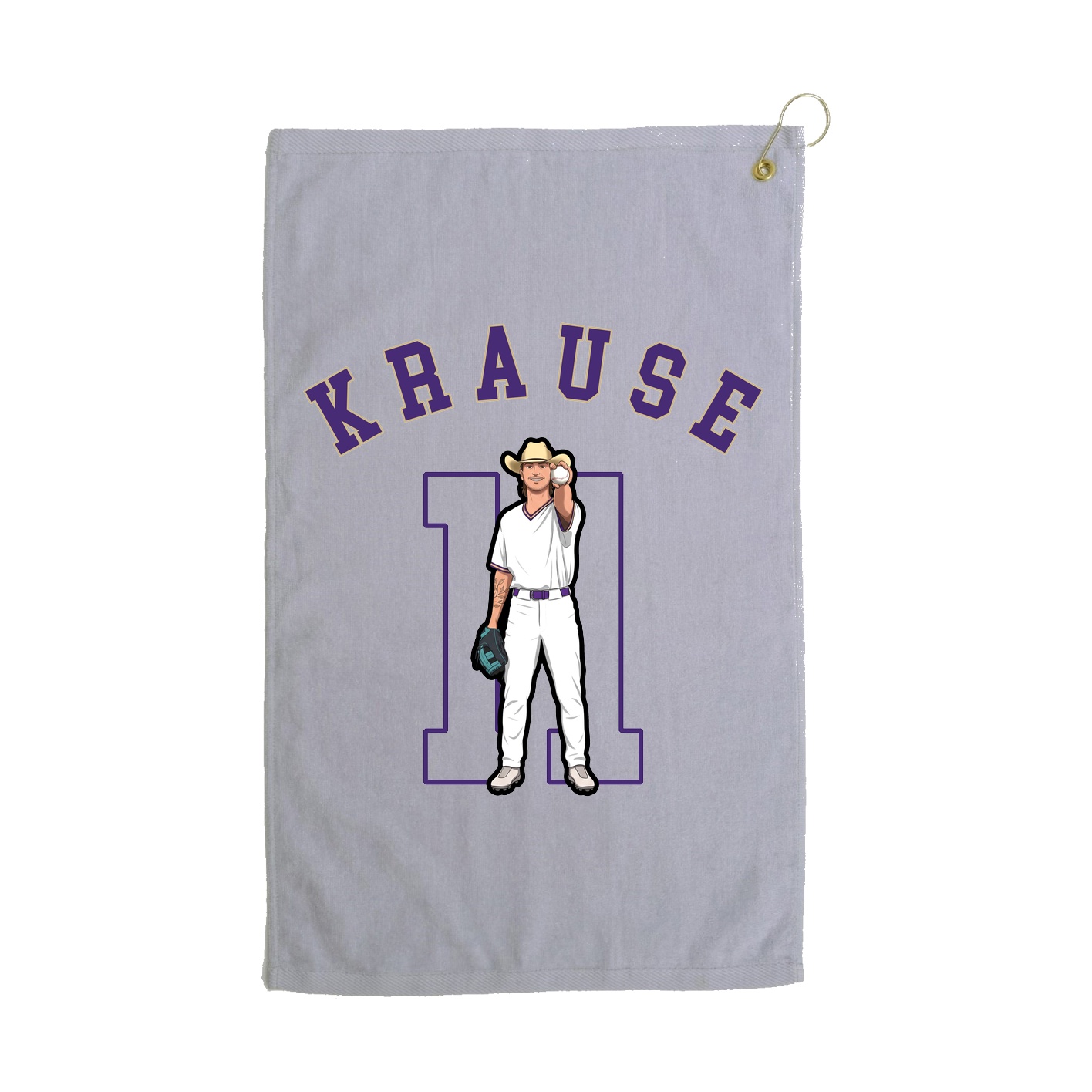 Golf Towel — Shirsey Arch in Grey