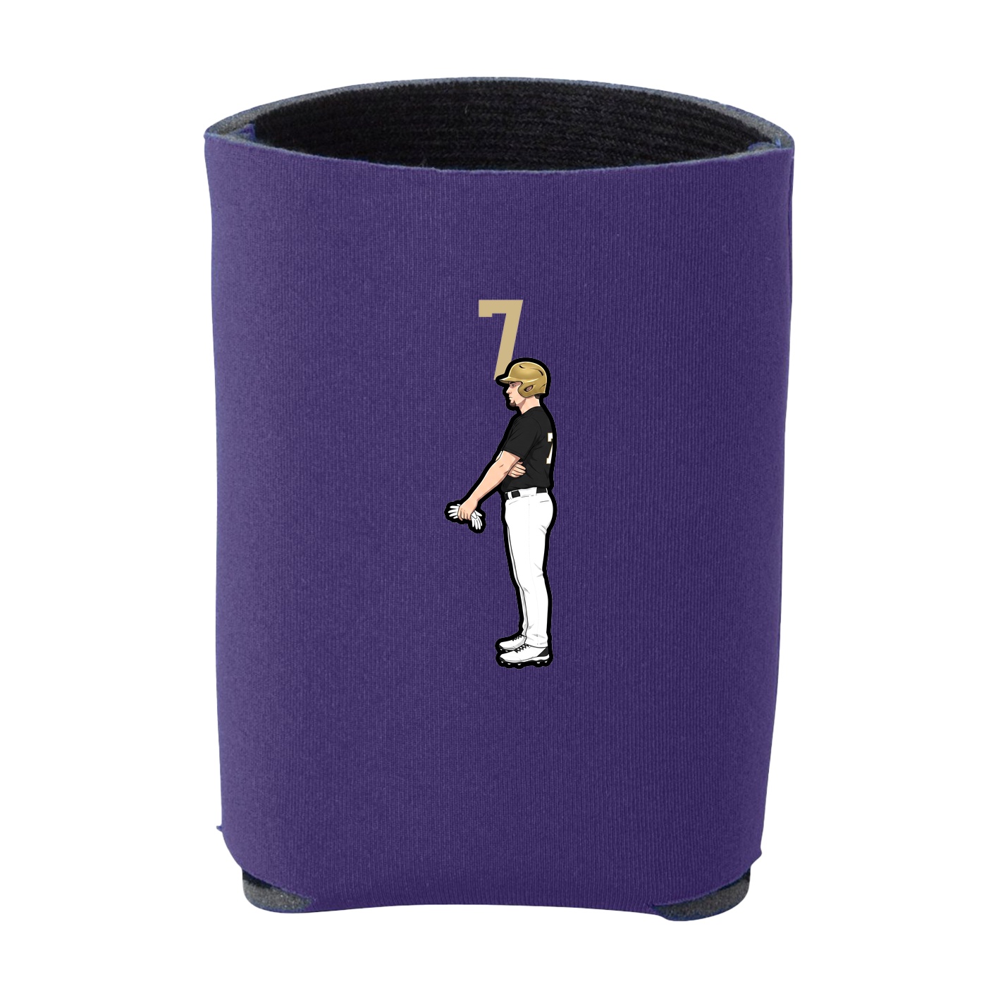 Can Holder — Number Top in Purple