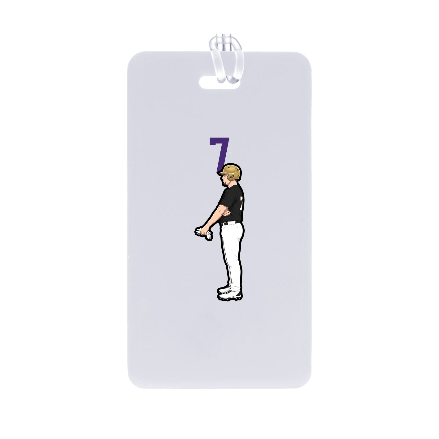 Bag Tag — Number Top in Classic