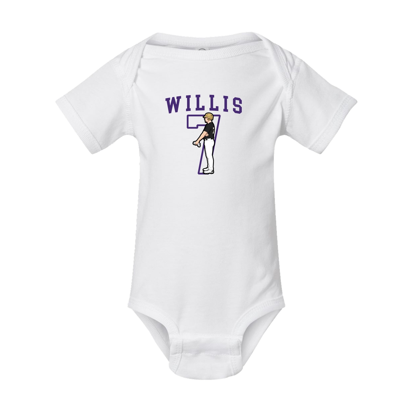 Baby Onesie — Shirsey in White