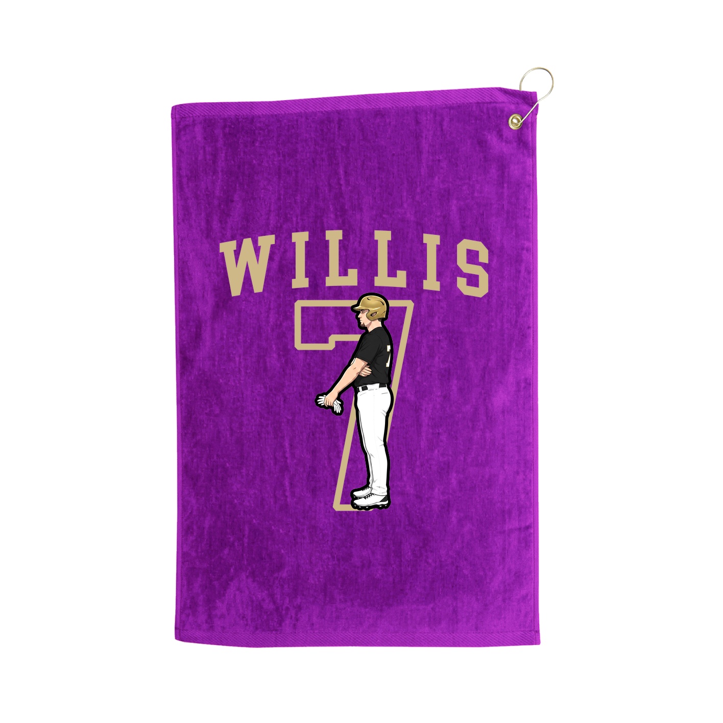 Golf Towel — Shirsey in Purple