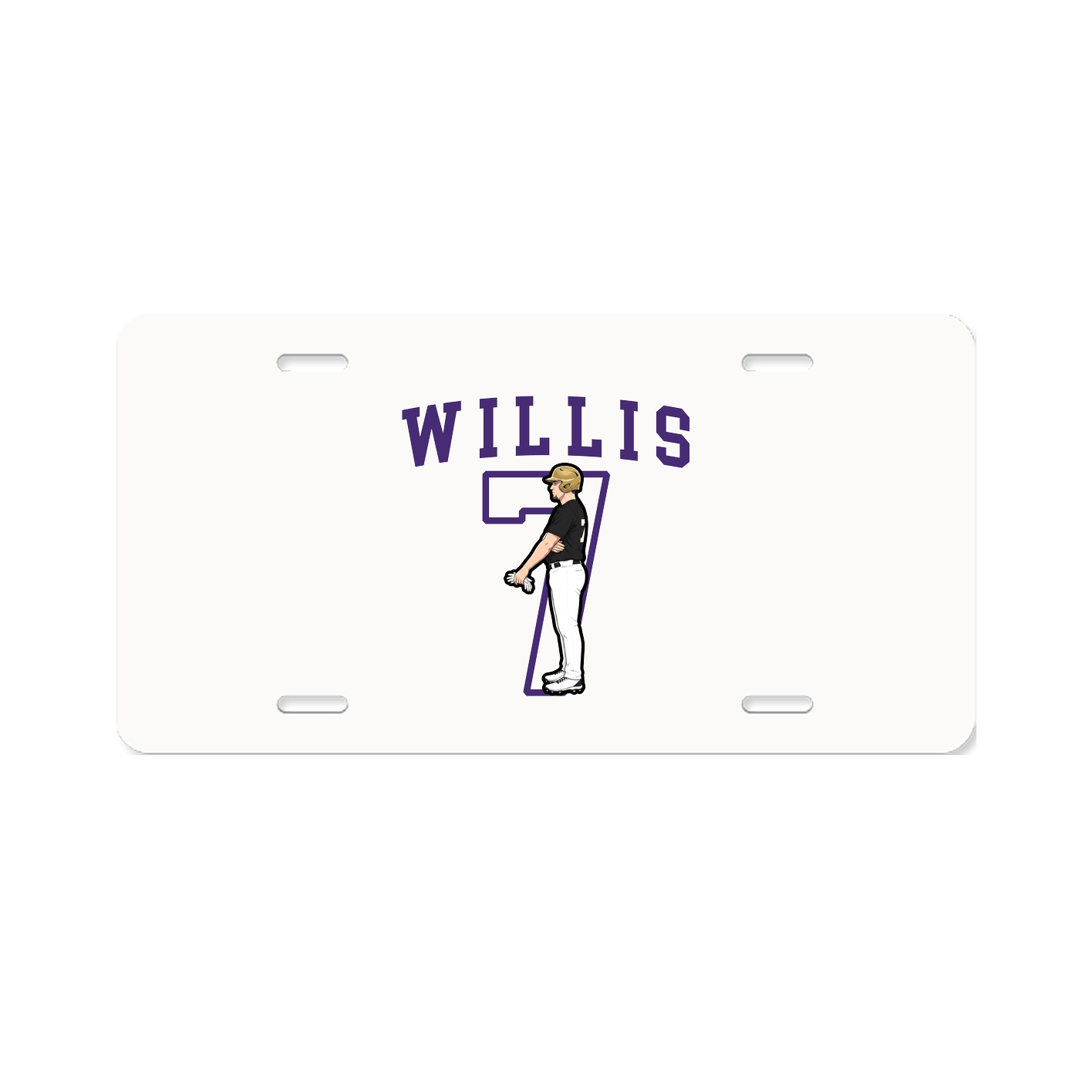 Aluminum License Plate