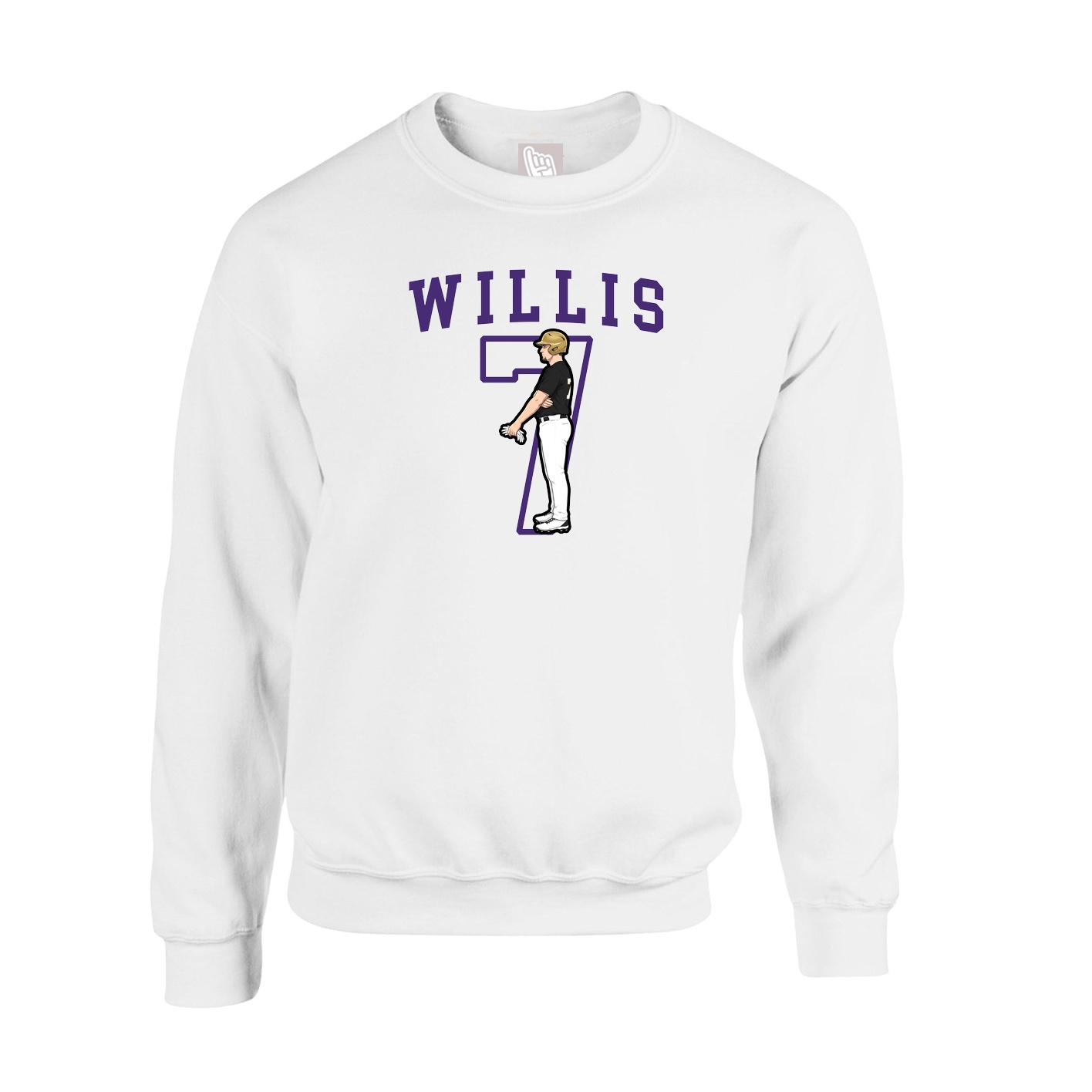 Fleece Crew — Shirsey in White