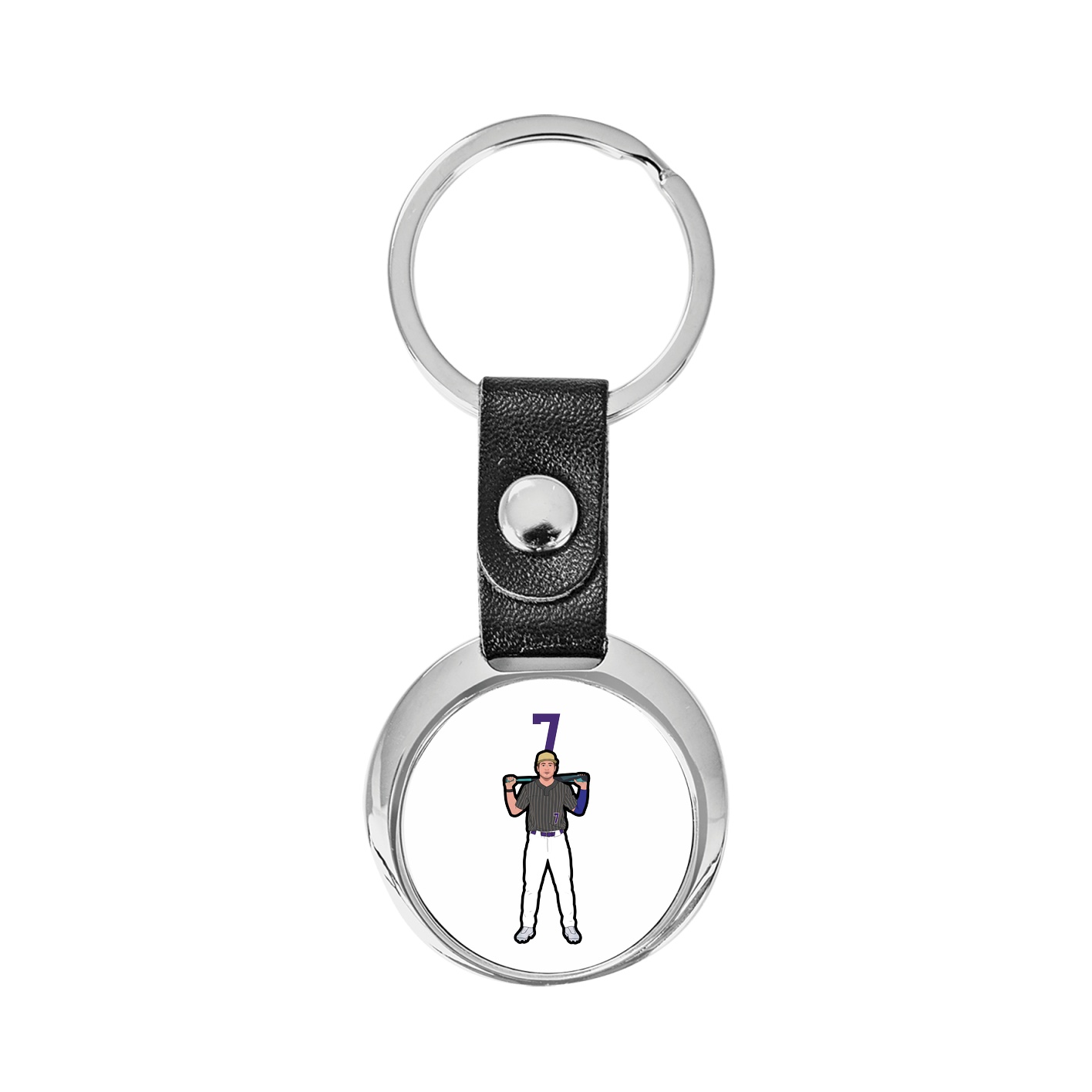 Key Chain — Number Top in Classic