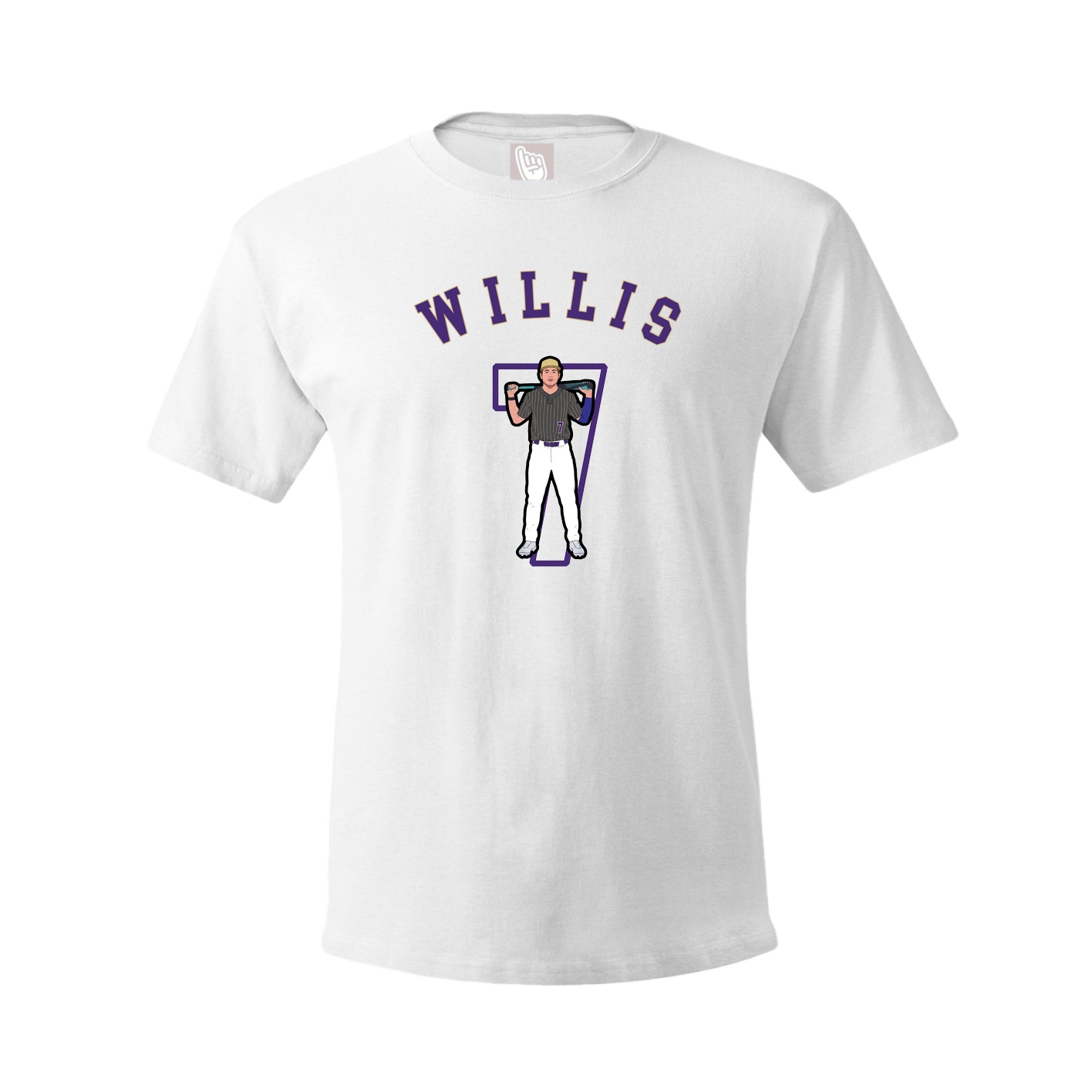Tee — Shirsey Arch in White