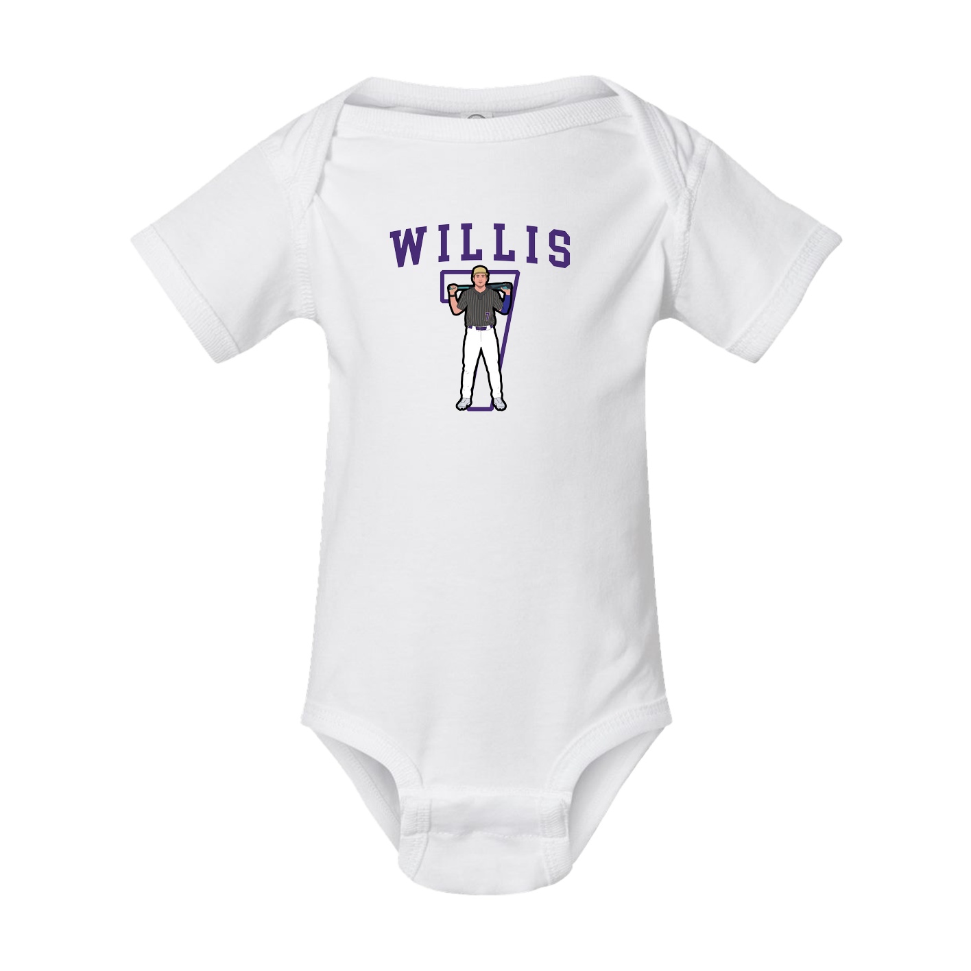 Baby Onesie — Shirsey in White