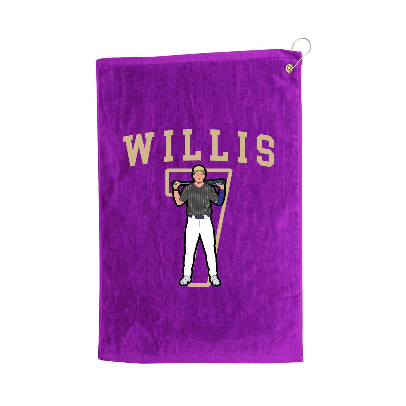 Golf Towel — Shirsey in Purple