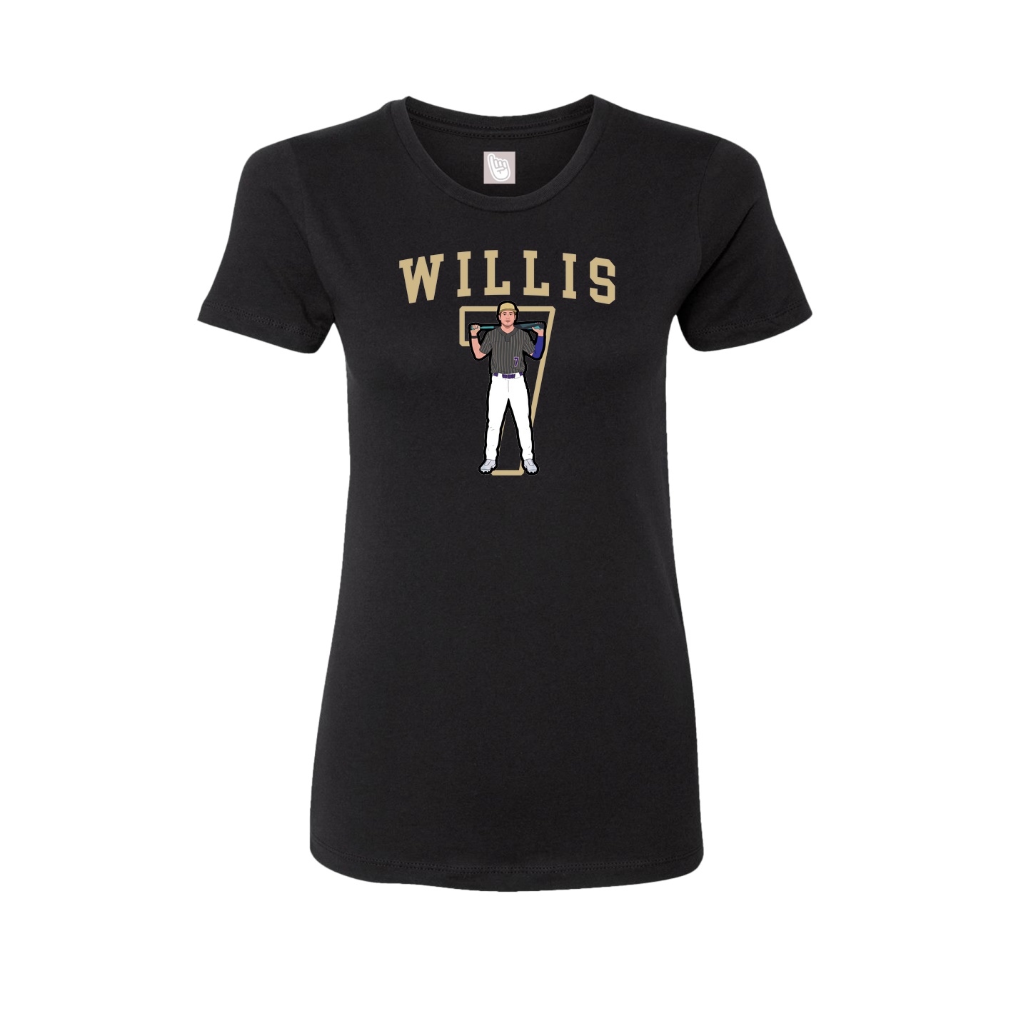 Womens Tee — Shirsey in Black