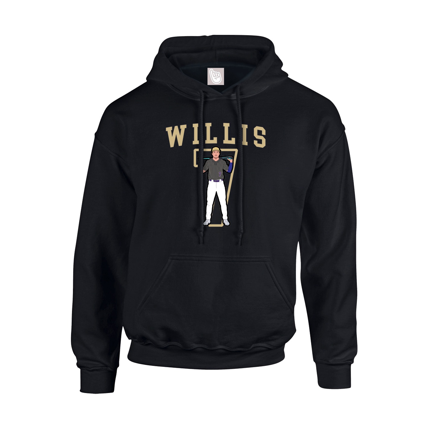 Hoodie — Shirsey in Black