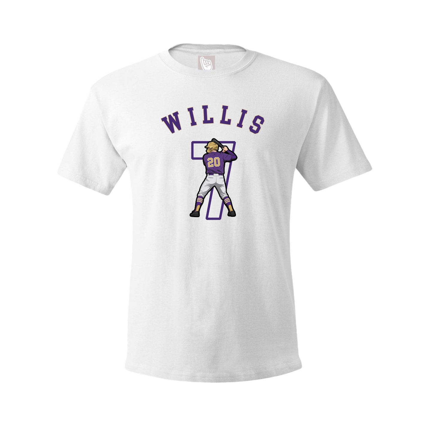 Tee — Shirsey Arch in White