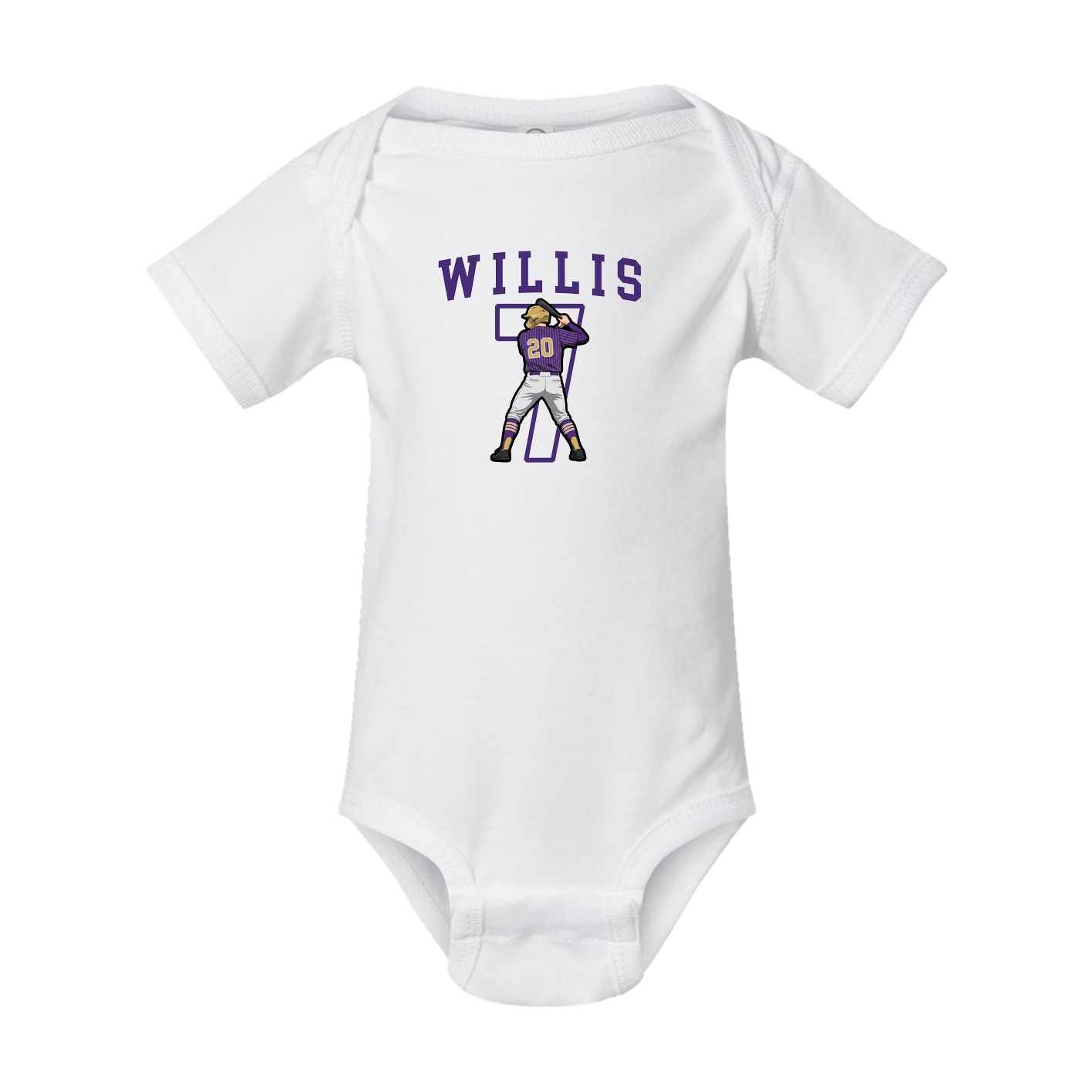 Baby Onesie — Shirsey in White