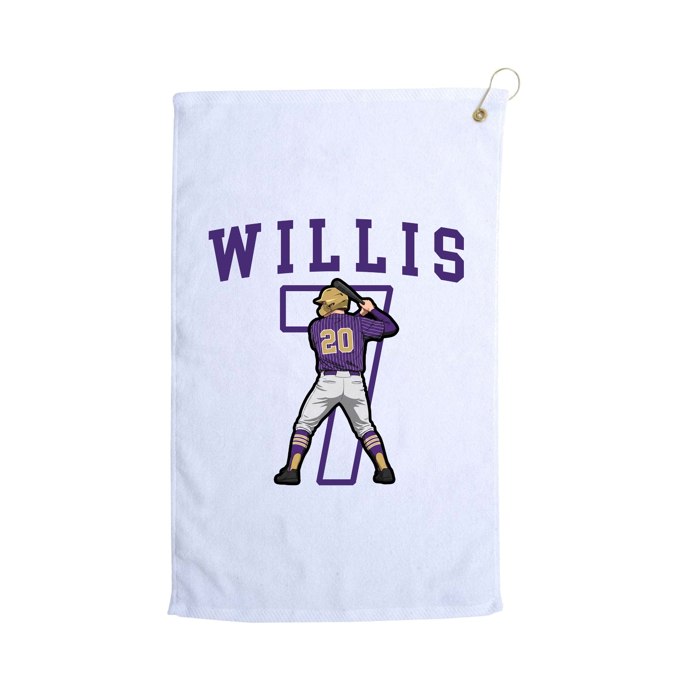 Golf Towel — Shirsey in White