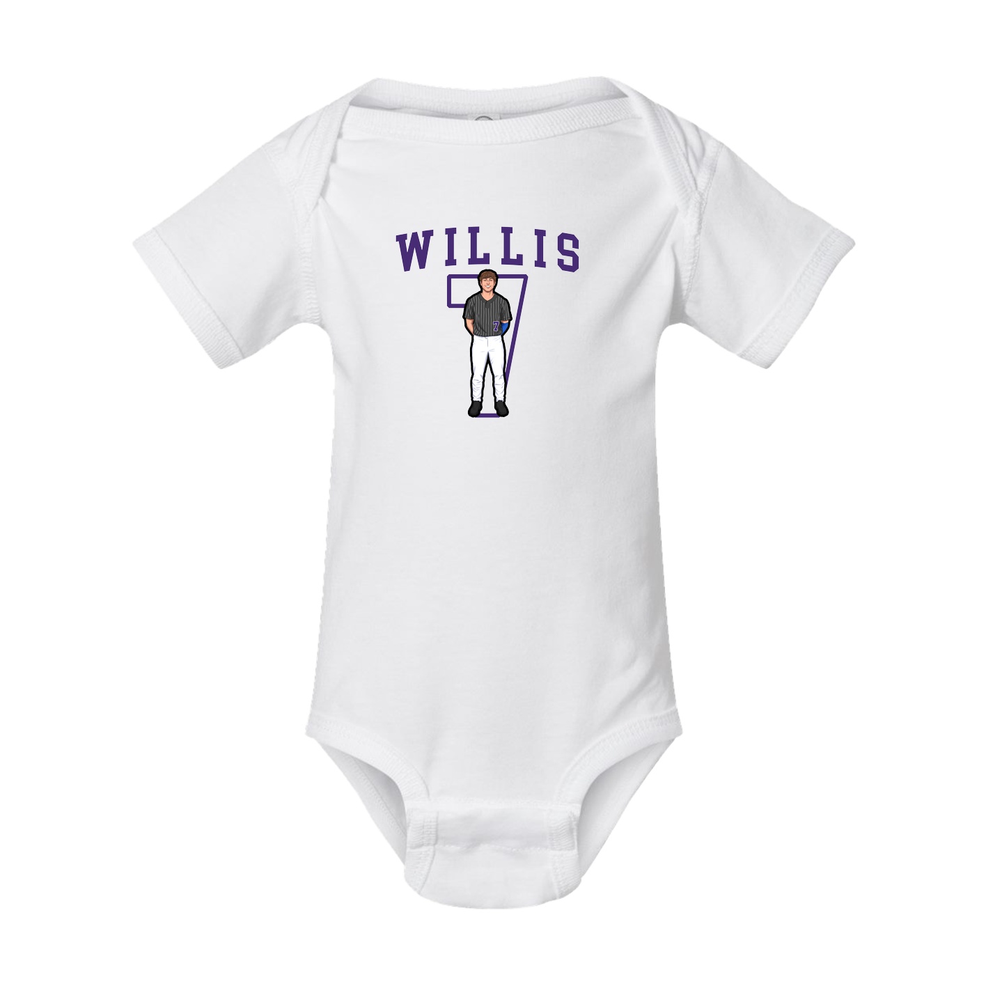 Baby Onesie — Shirsey in White