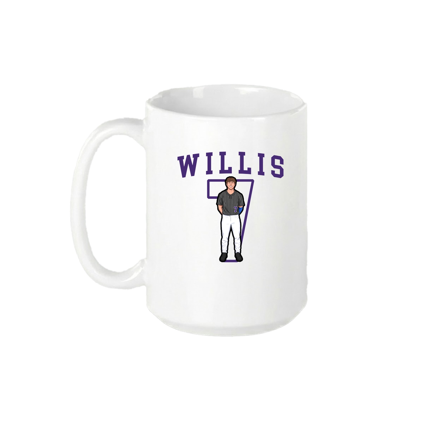 15oz Coffee Mug — Shirsey in White