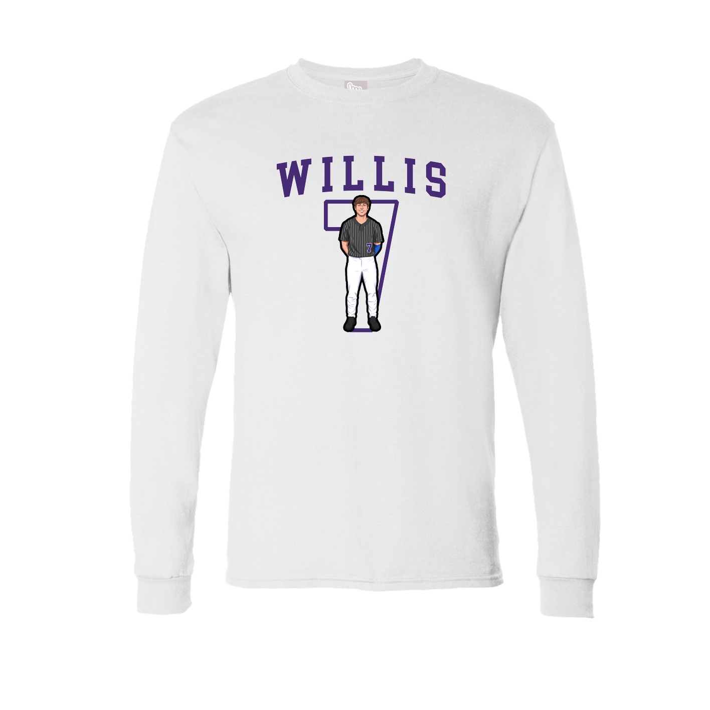 Long Sleeve Tee — Shirsey in White