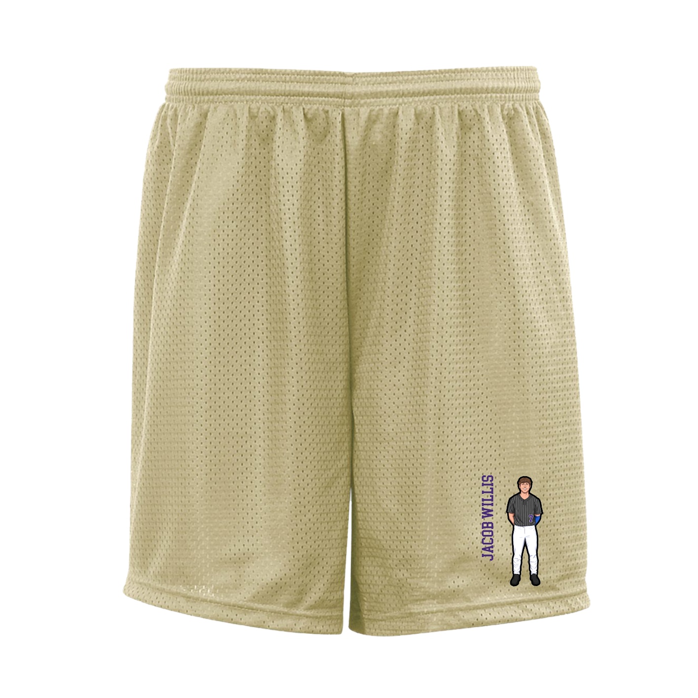 Shorts — Name Vertical in Vegas Gold