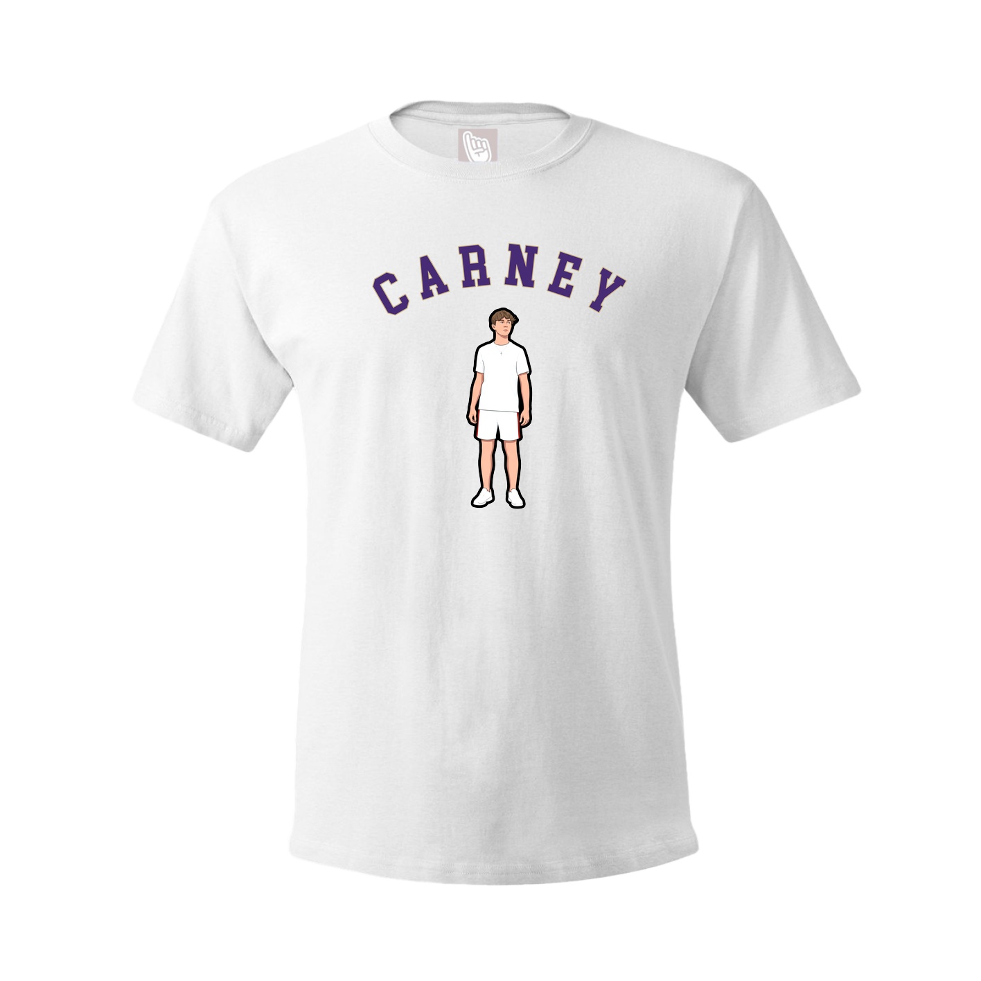 Youth Tee — Shirsey Arch in White