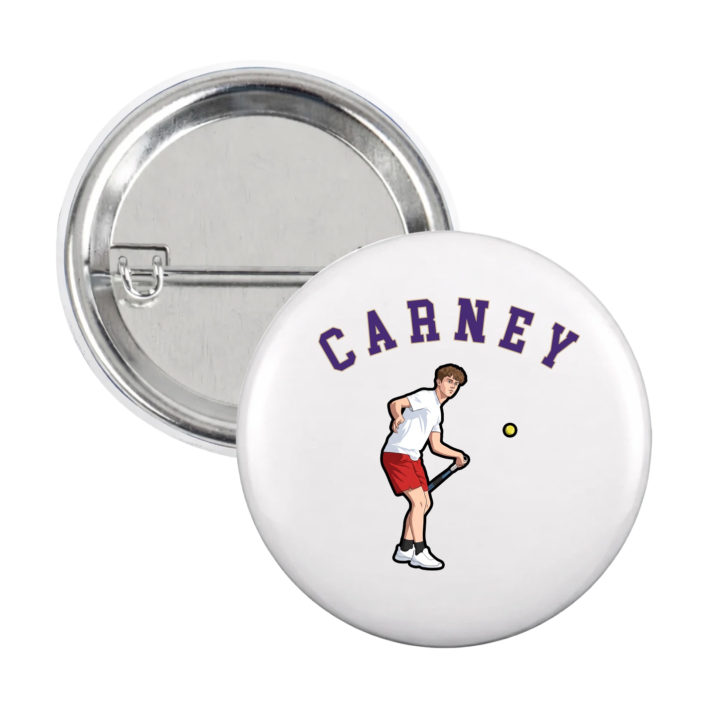 Game Day Button — Shirsey Arch in White