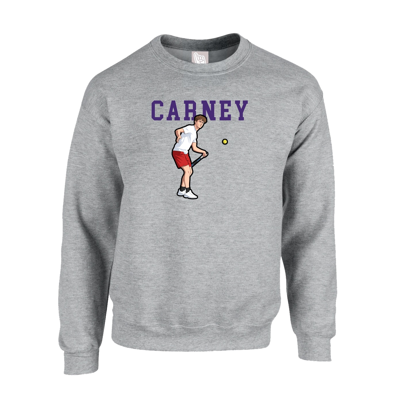 Fleece Crew — Shirsey in Grey