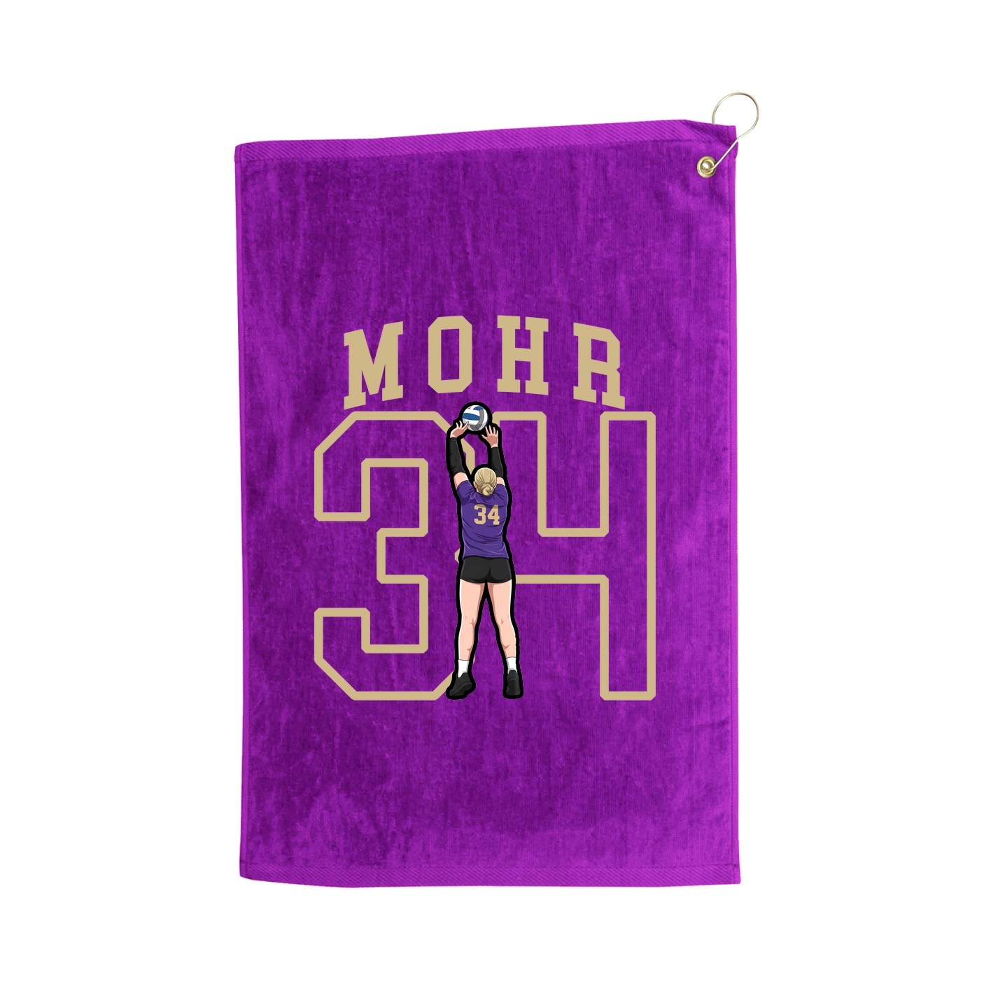 Golf Towel — Shirsey in Purple