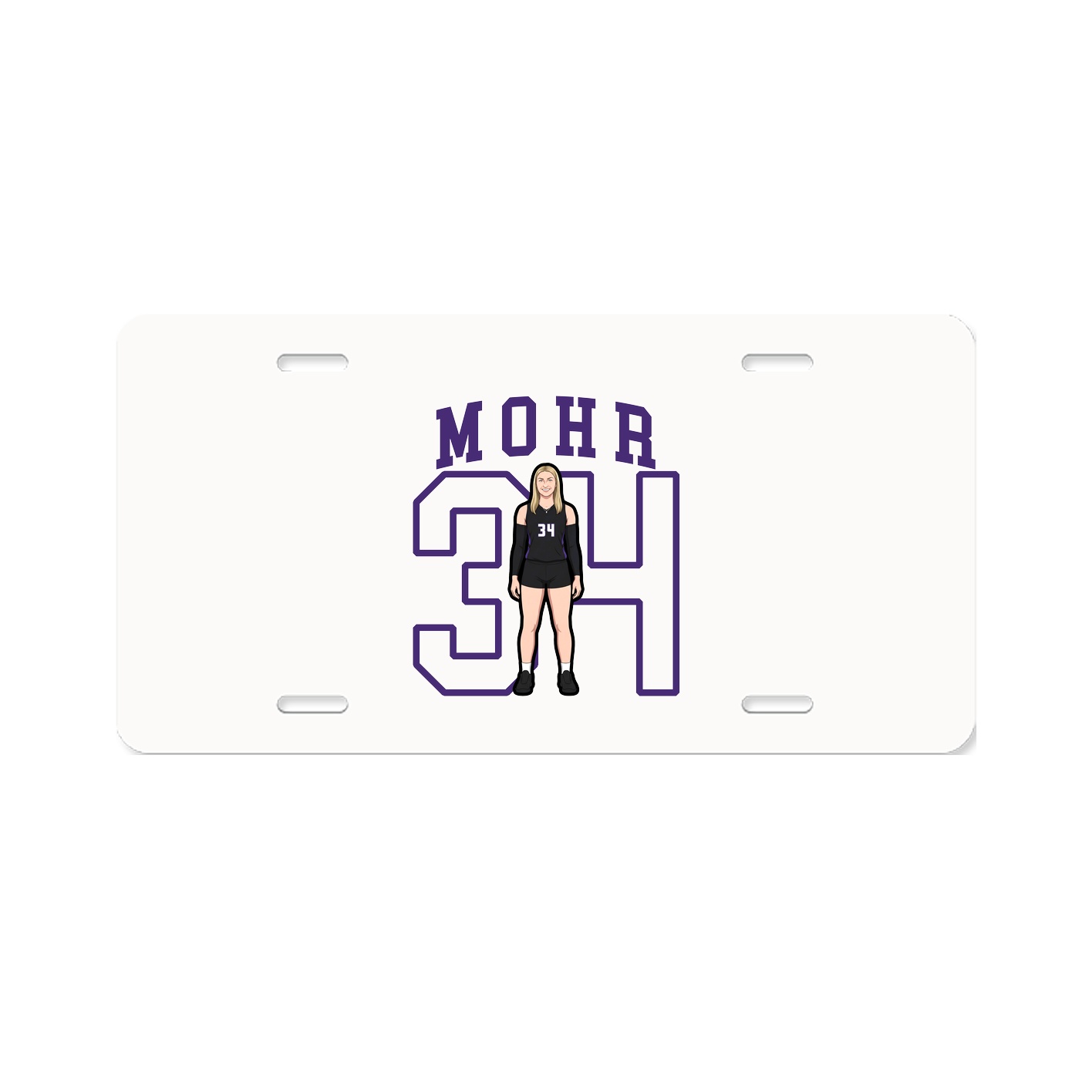 License Plate — Shirsey in Classic