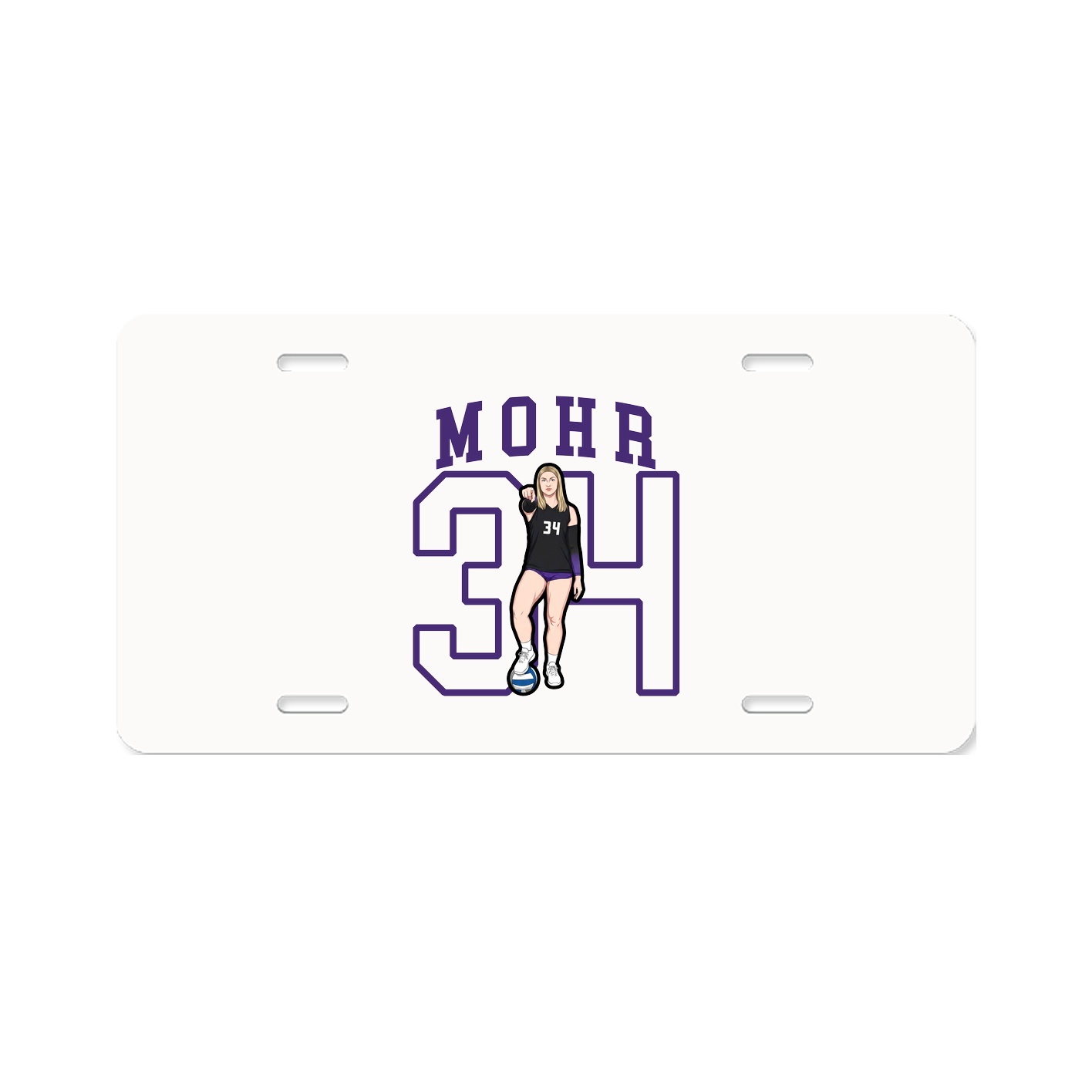 License Plate — Shirsey in Classic