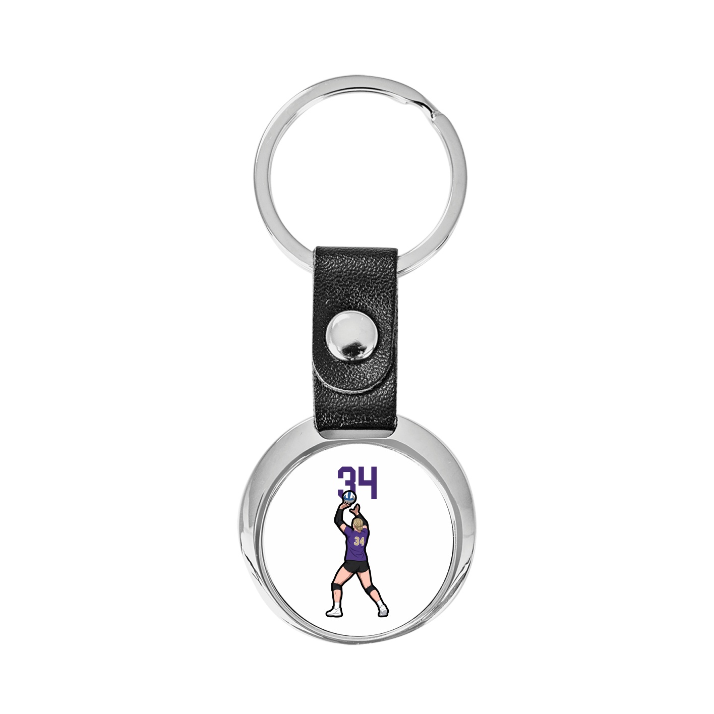Key Chain — Number Top in Classic