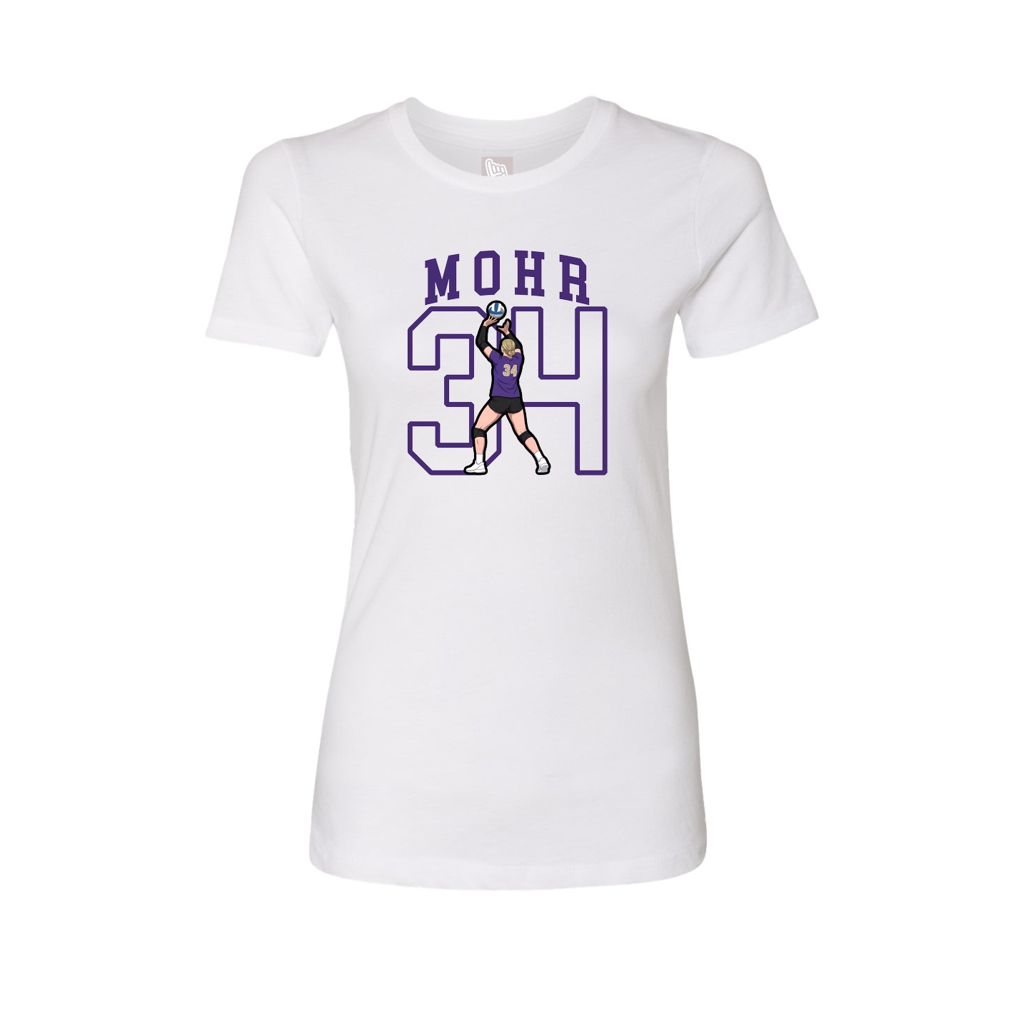 Fitted Women's Tee — Shirsey in White