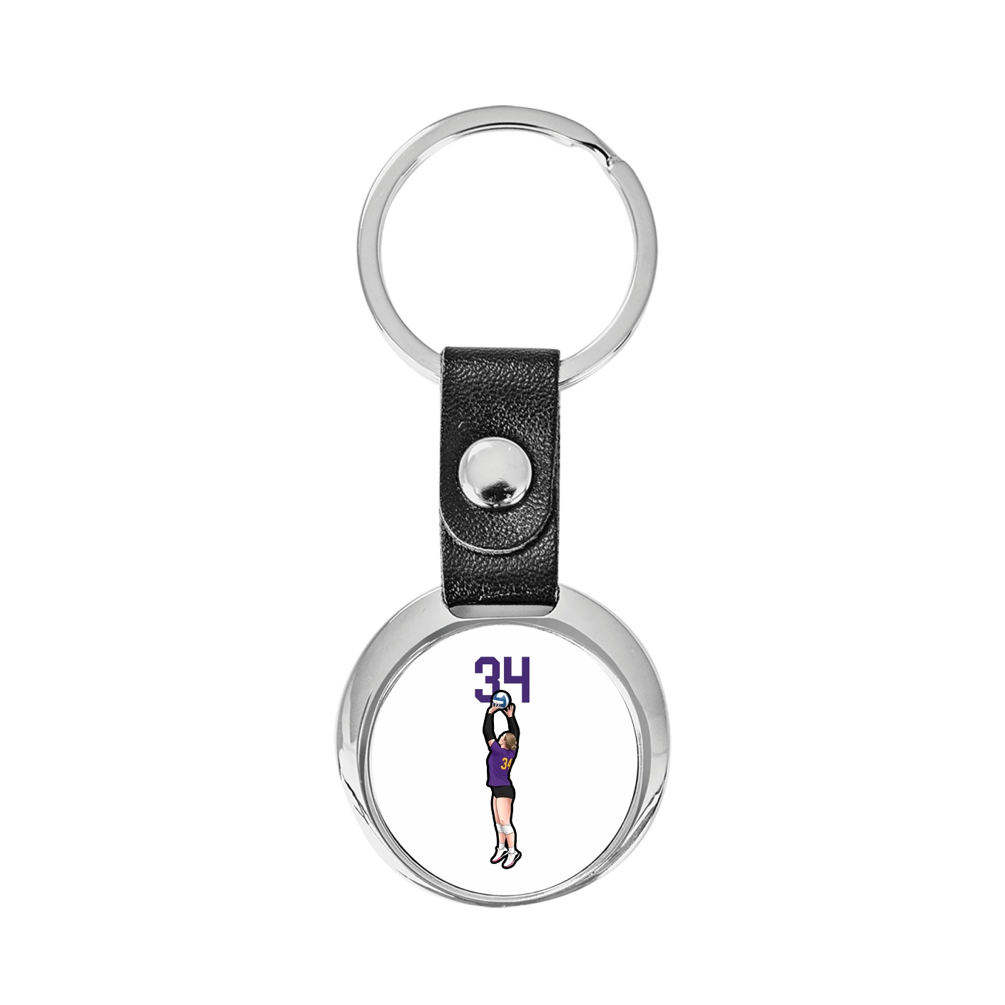 Key Chain — Number Top in Classic