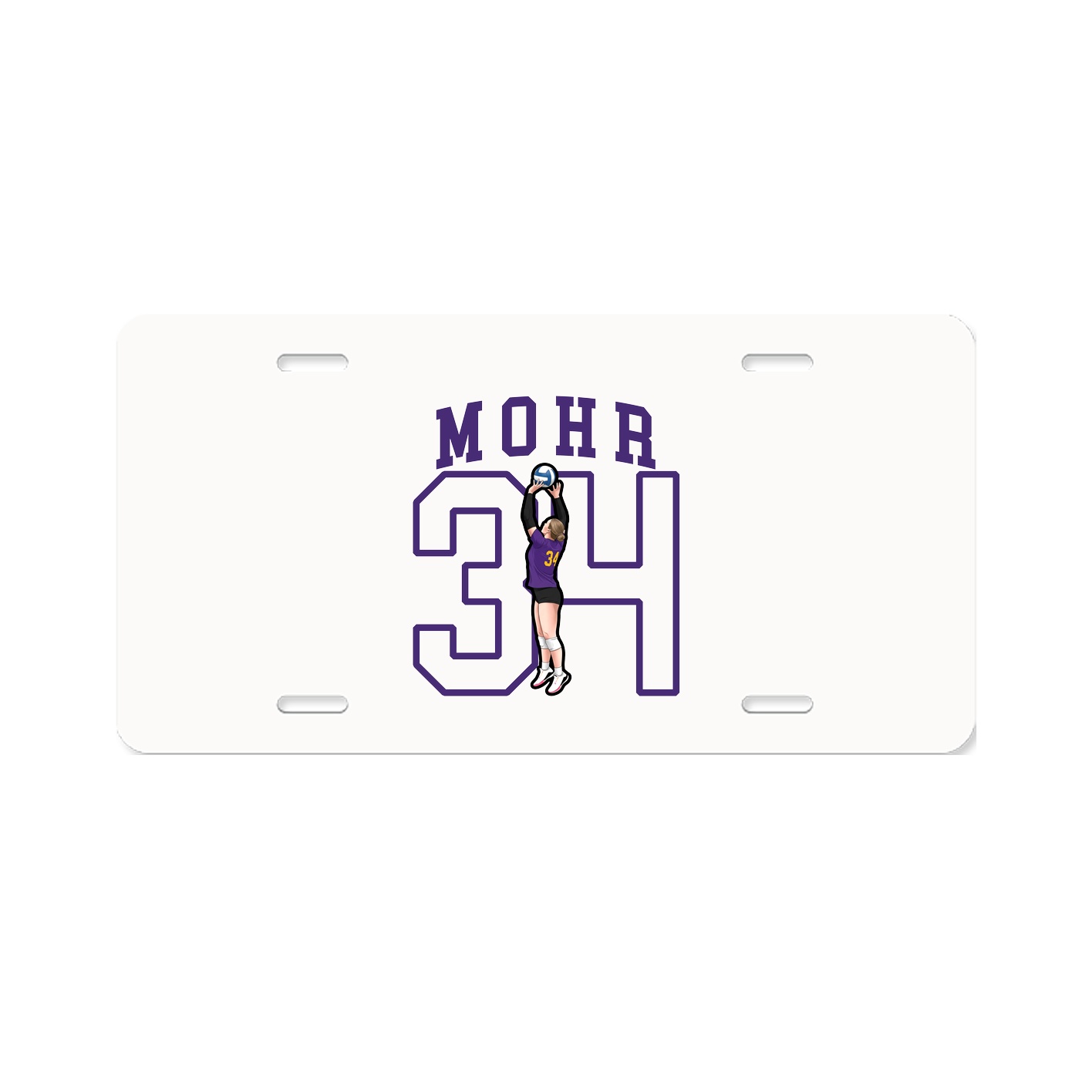 Aluminum License Plate