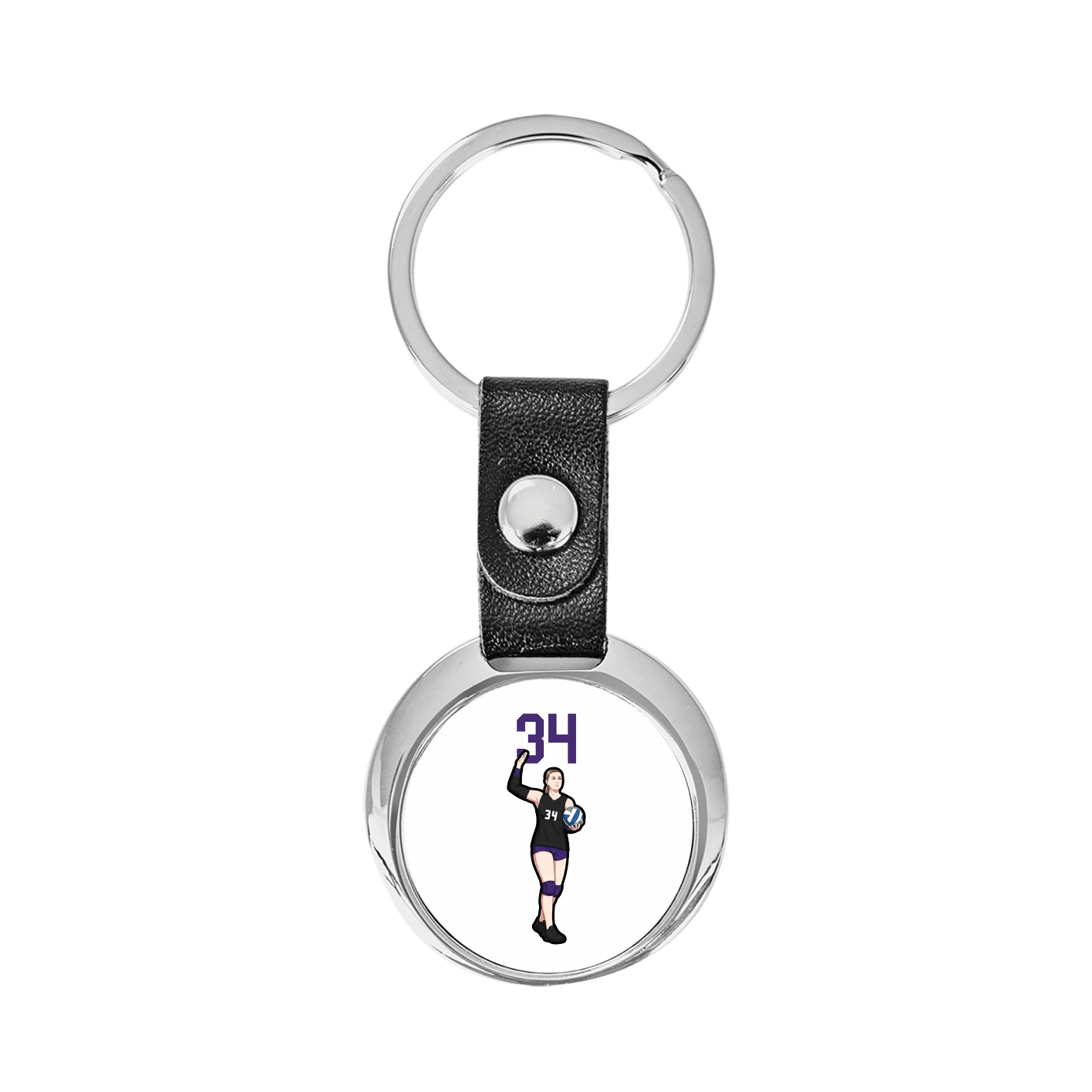 Key Chain — Number Top in Classic