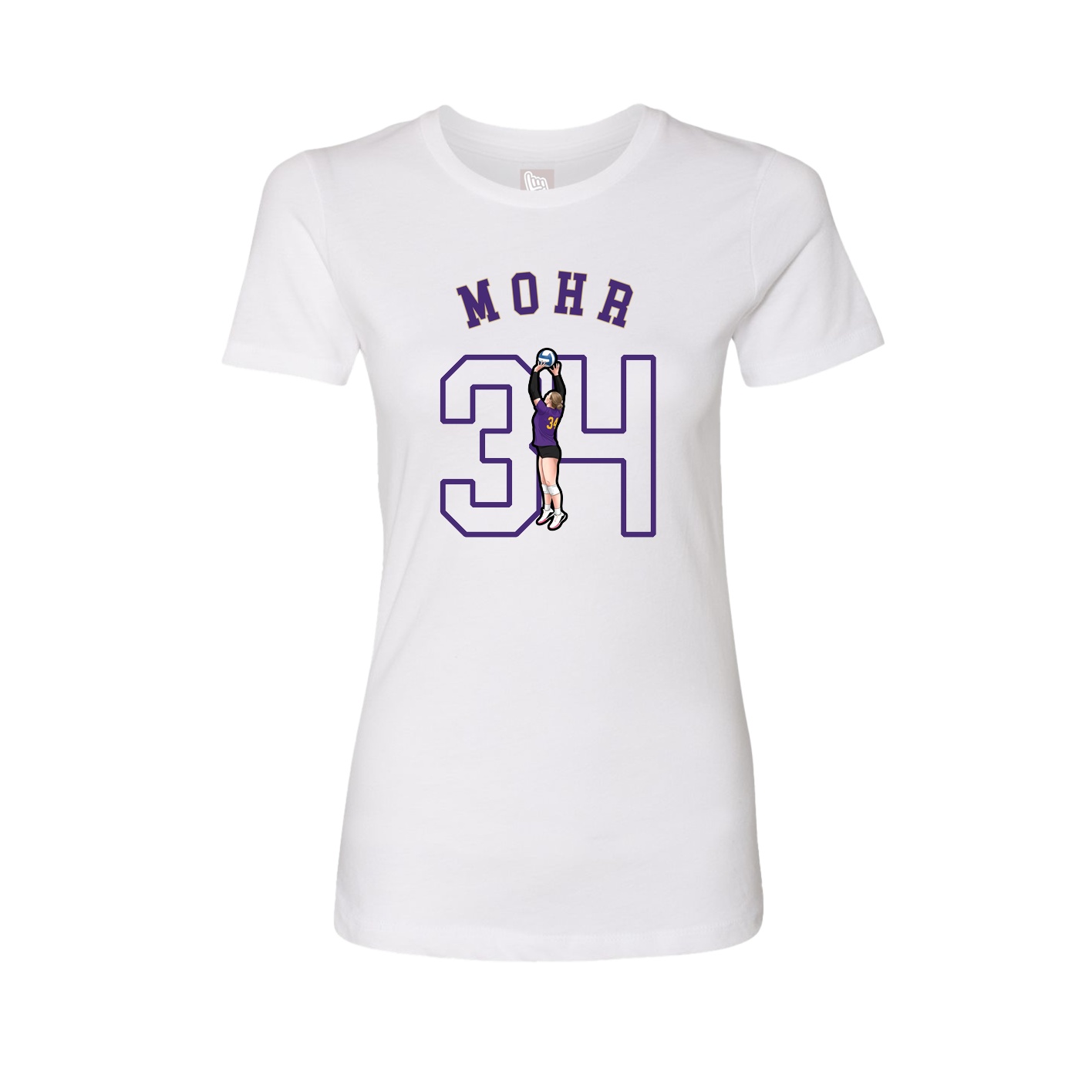 Womens Tee — Shirsey Arch in White
