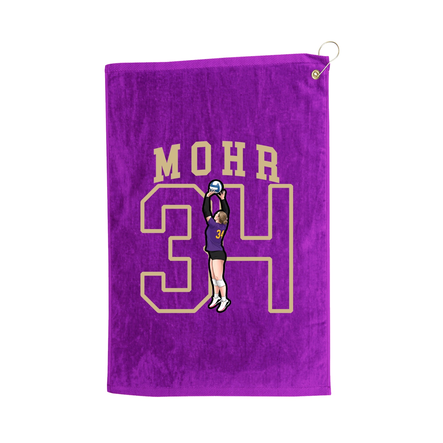 Golf Towel — Shirsey in Purple