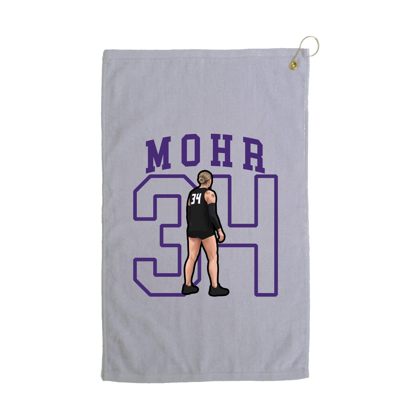 Golf Towel — Shirsey in Grey