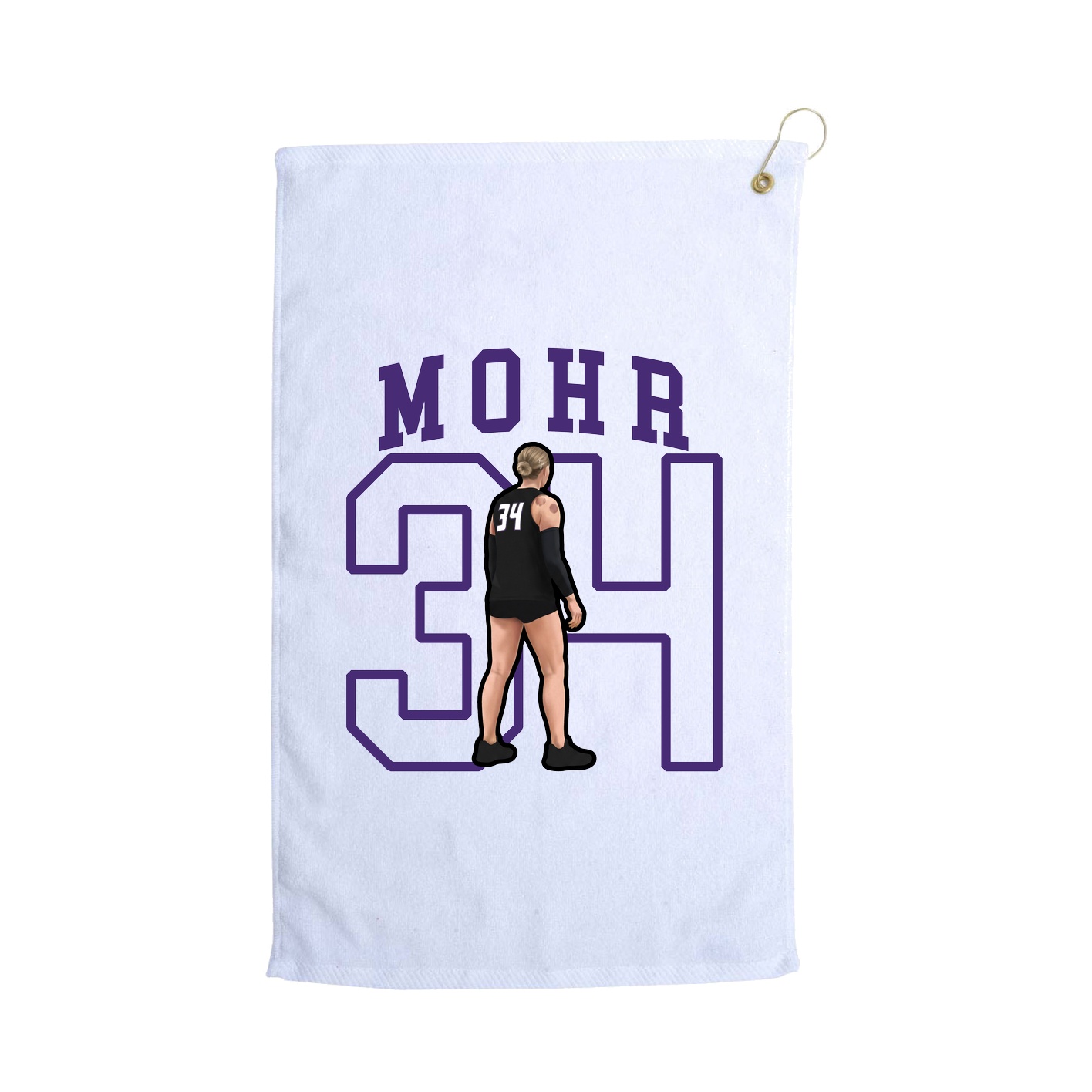 Golf Towel — Shirsey in White