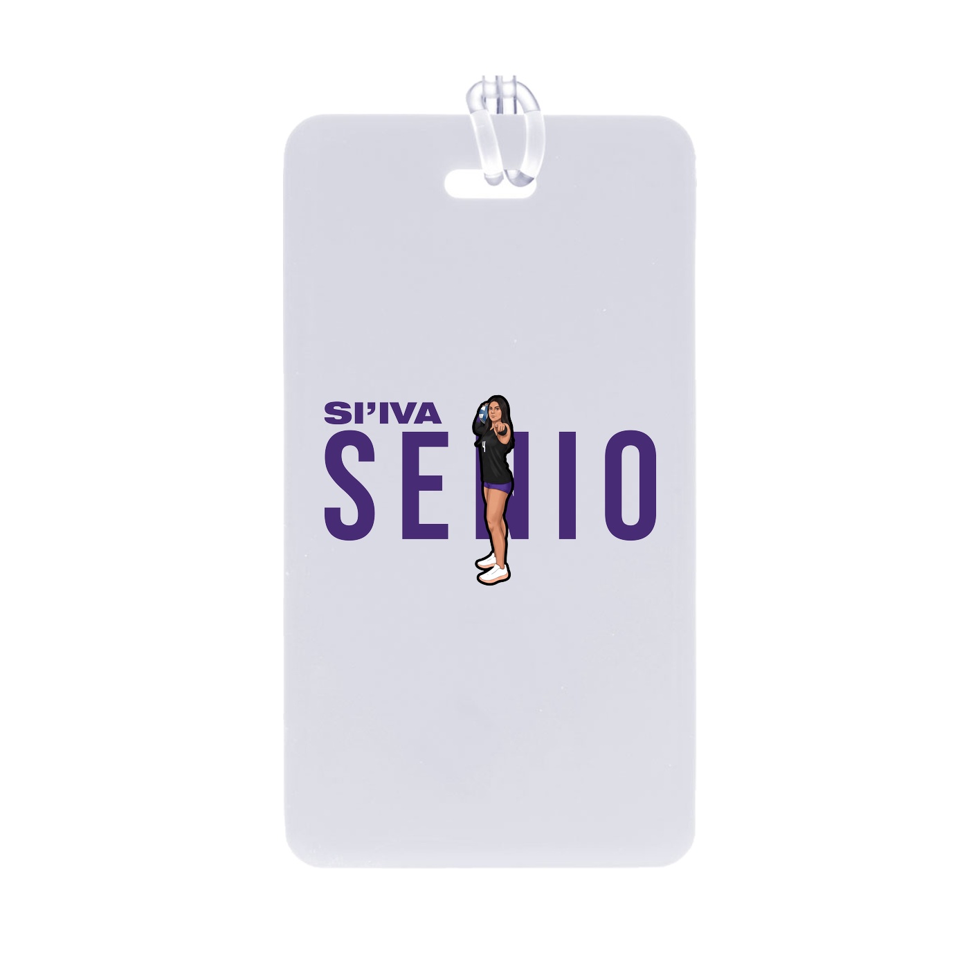 Bag Tag — Player Name in Classic