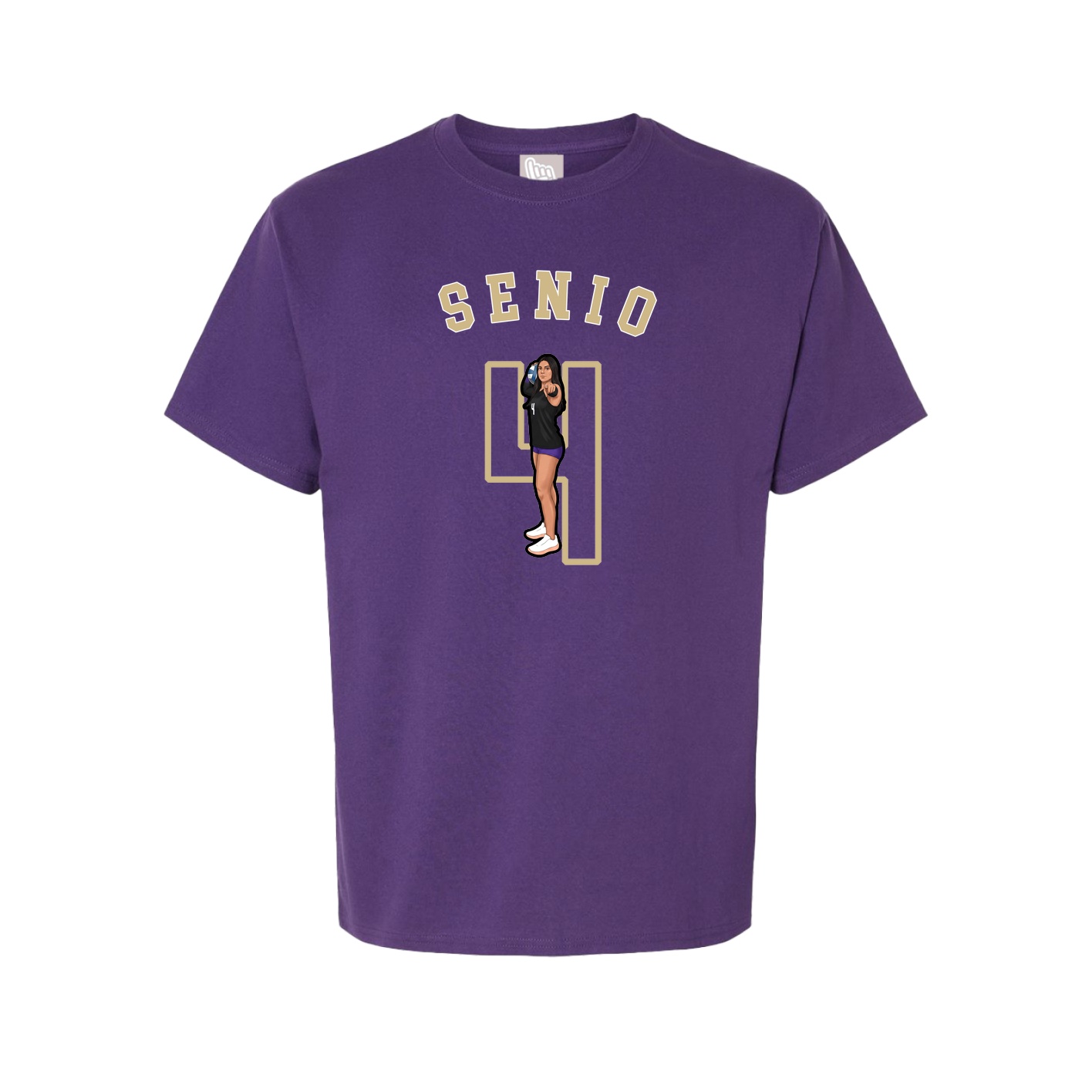 Youth Tee — Shirsey Arch in Purple
