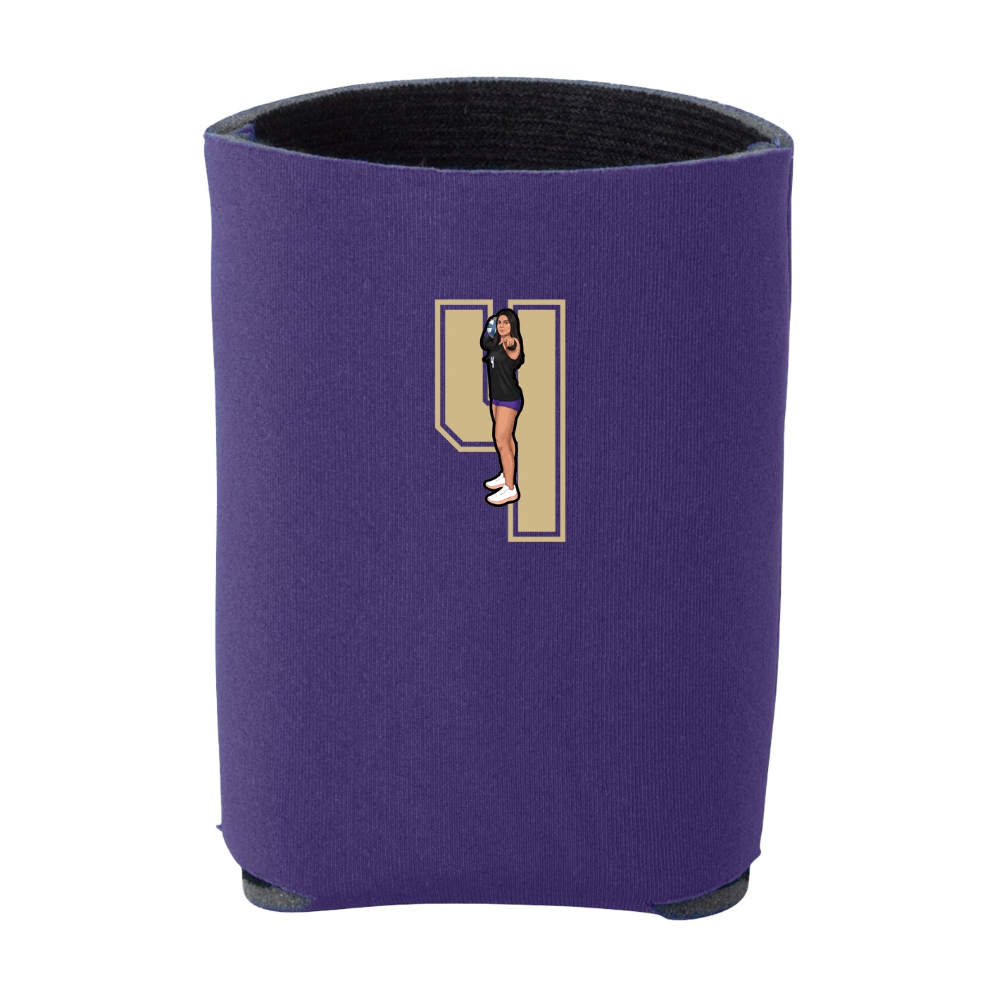 Can Holder — Number in Purple