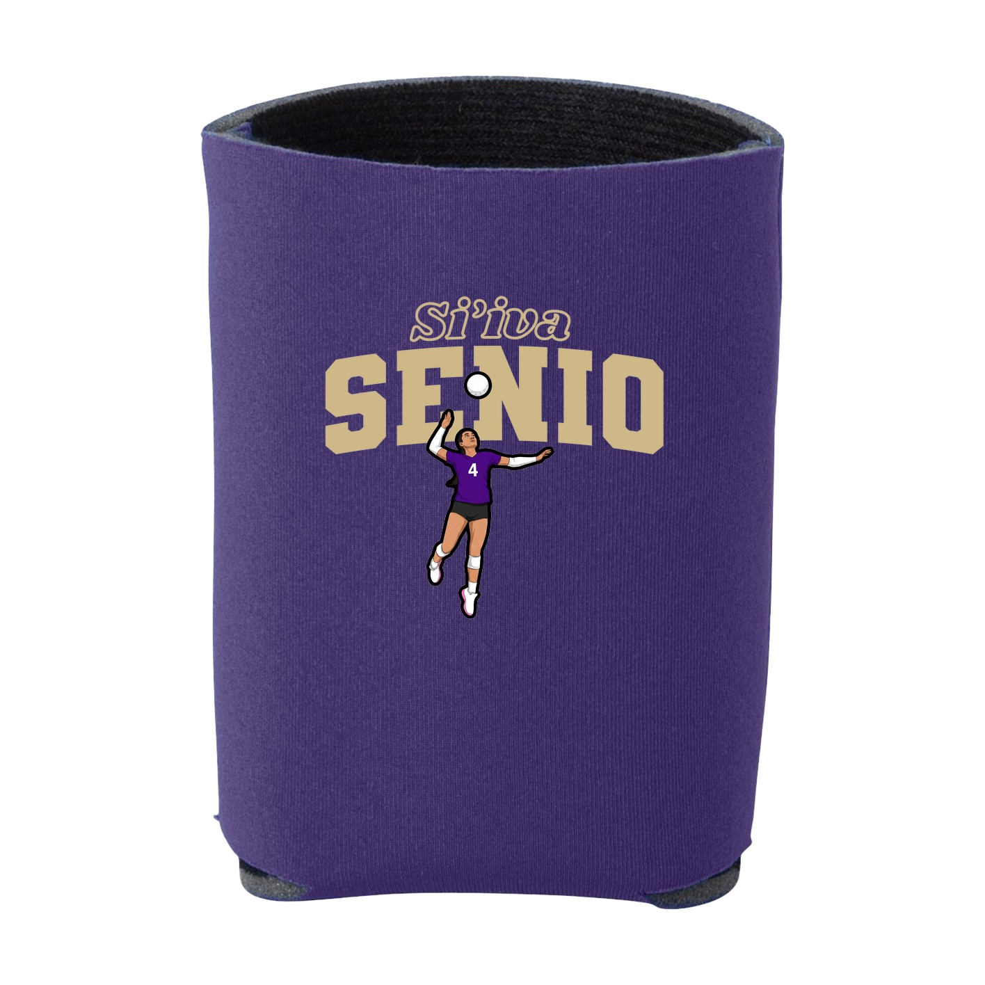 Can Holder — Name Arch in Purple