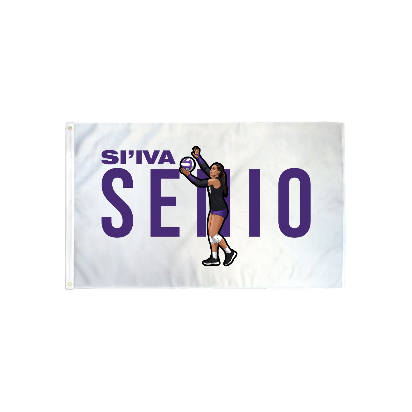3x5 Flag — Player Name in Classic