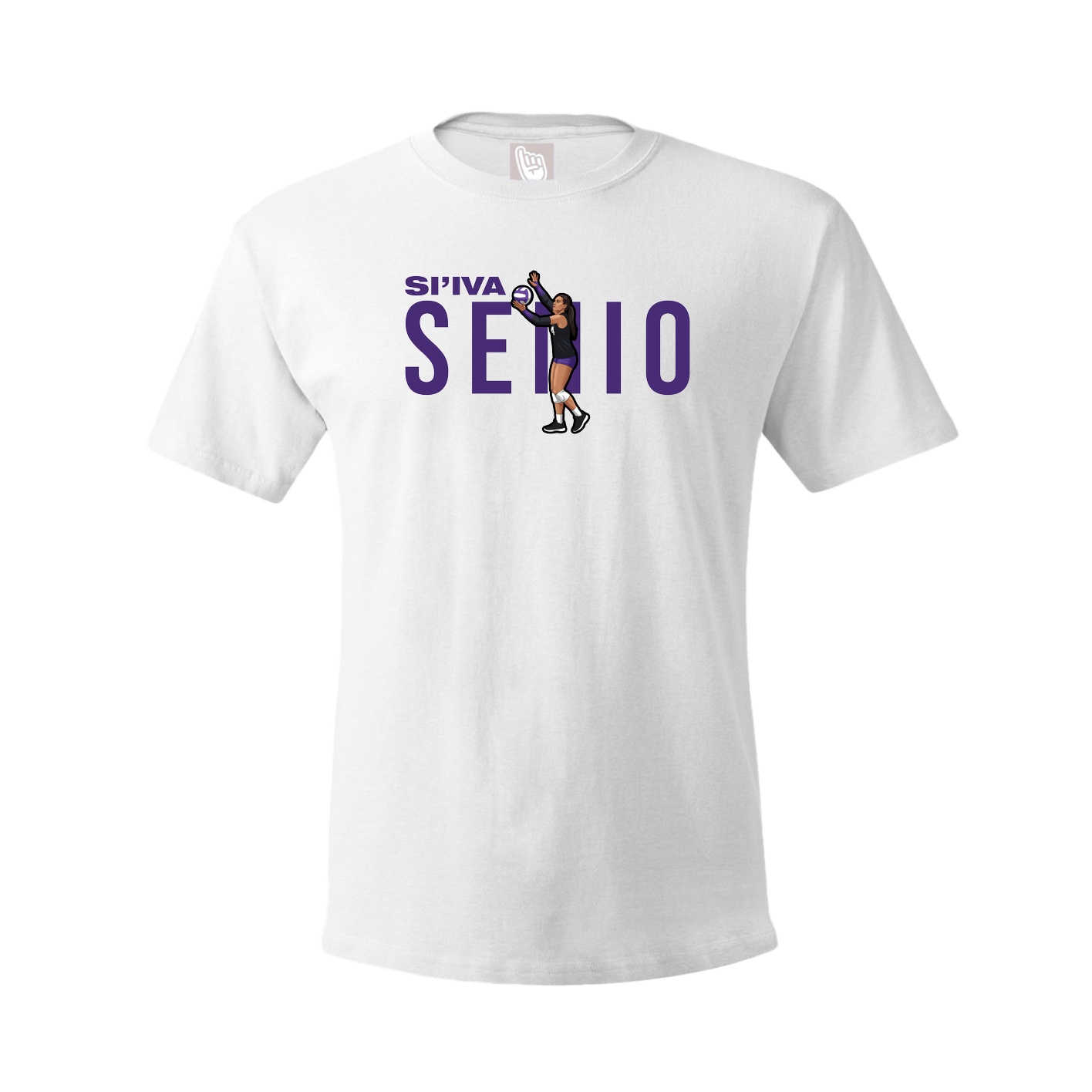 Youth Tee — Player Name in White