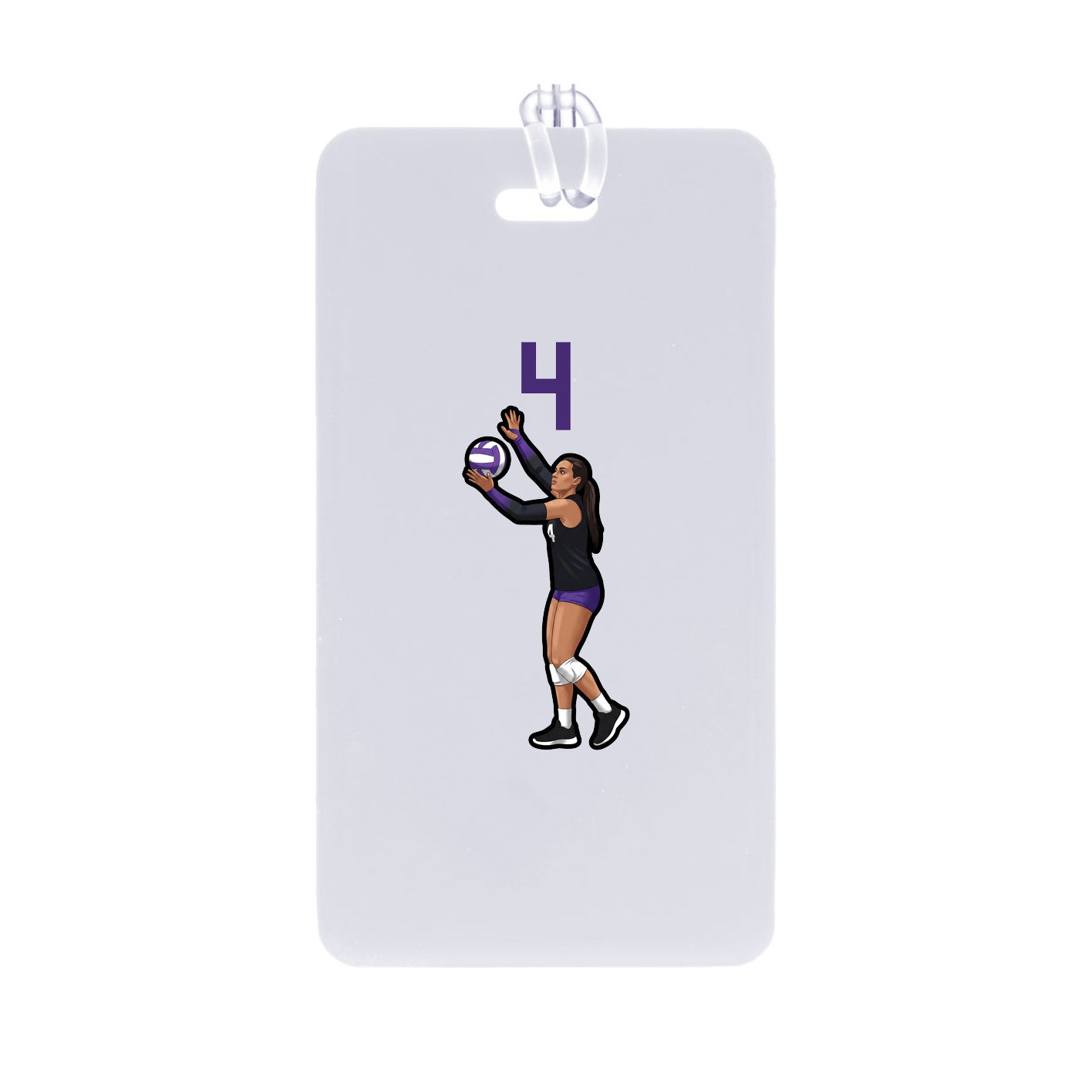 Bag Tag — Number Top in Classic
