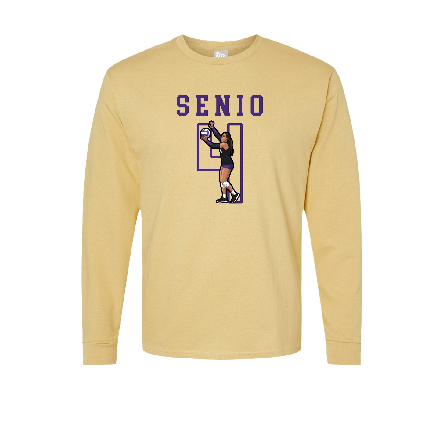 Long Sleeve Tee — Shirsey in Vegas Gold