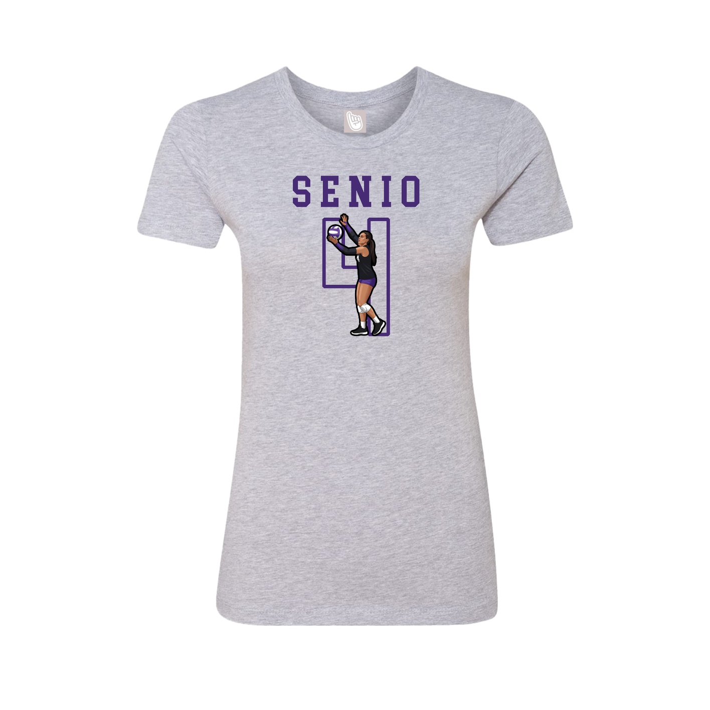 Womens Tee — Shirsey in Grey