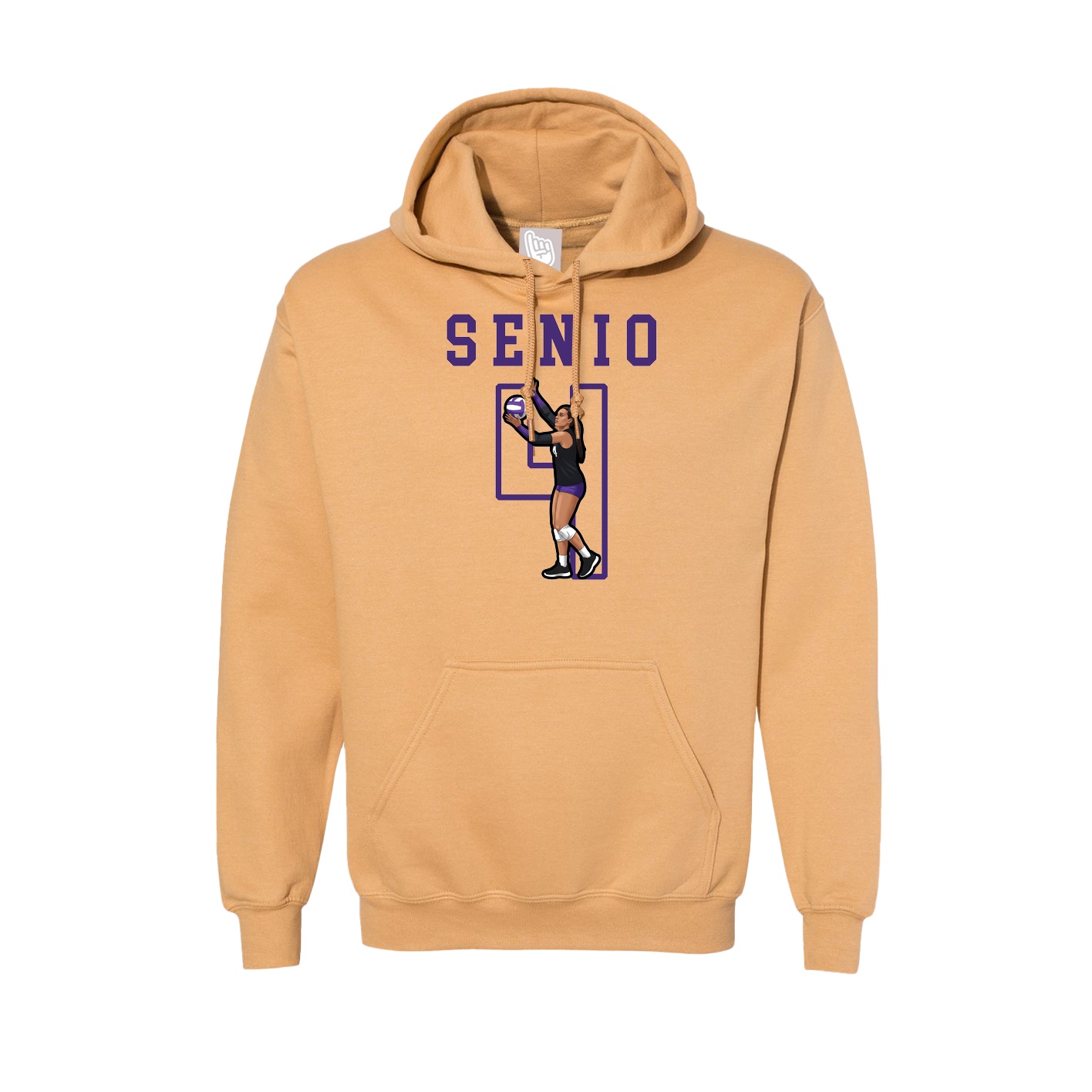 Hoodie — Shirsey in Vegas Gold