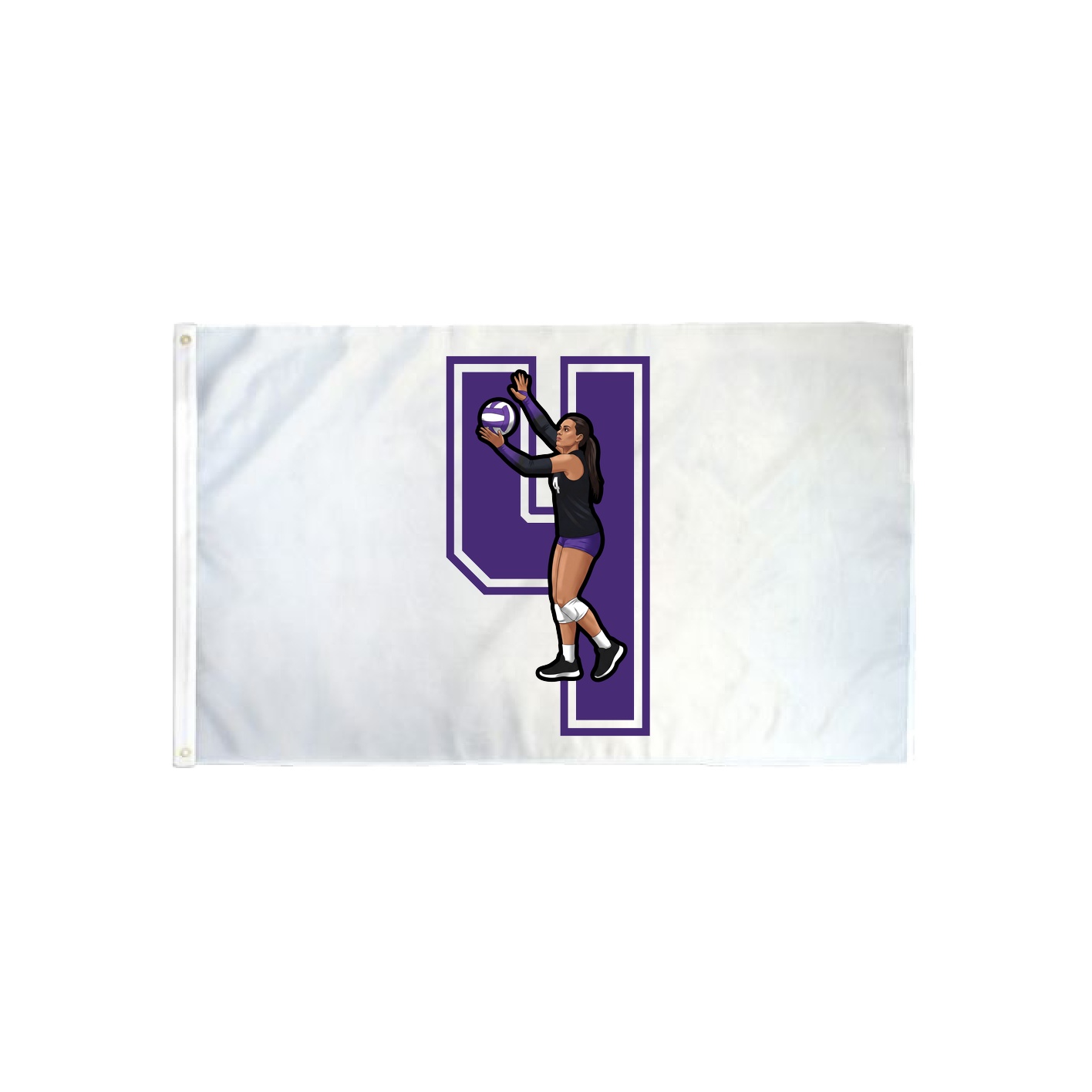3x5 Flag — Number in Classic