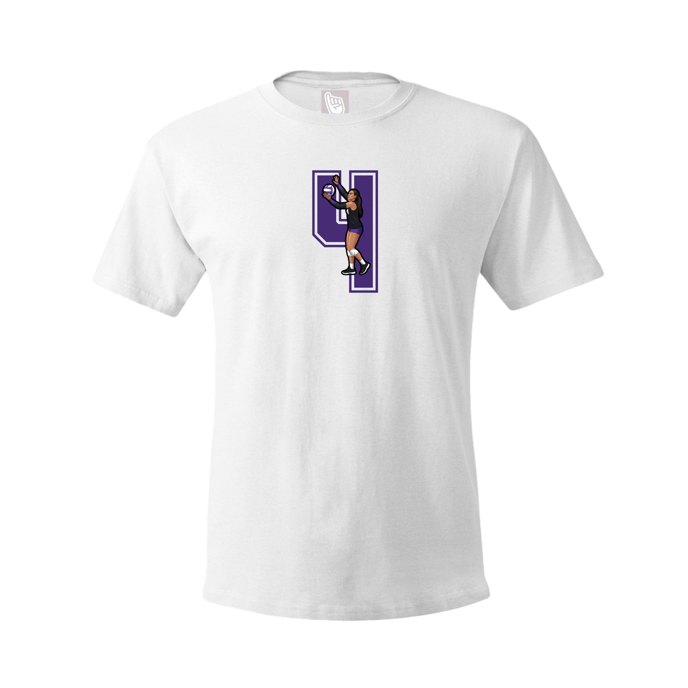 Tee — Number in White