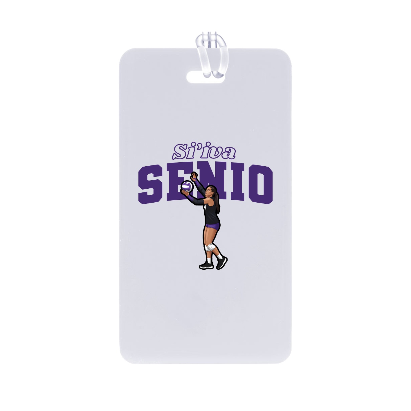 Bag Tag — Name Arch in Classic