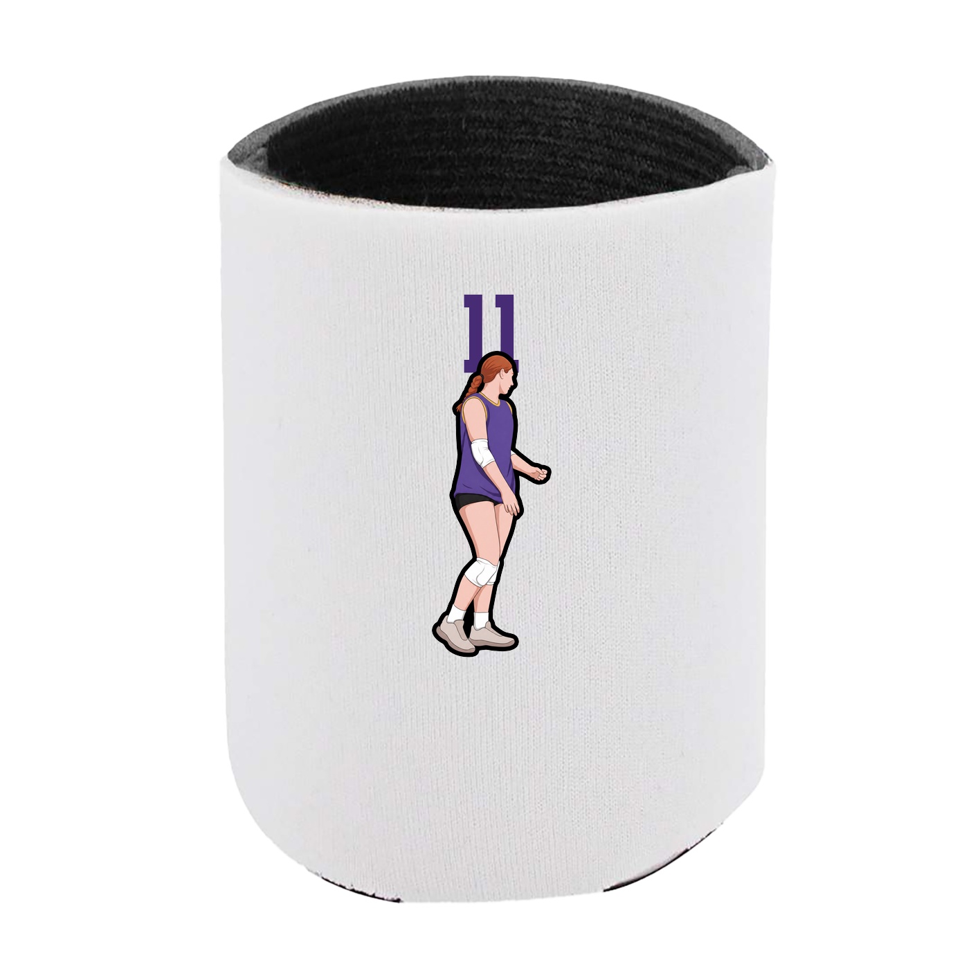 Can Holder — Number Top in White