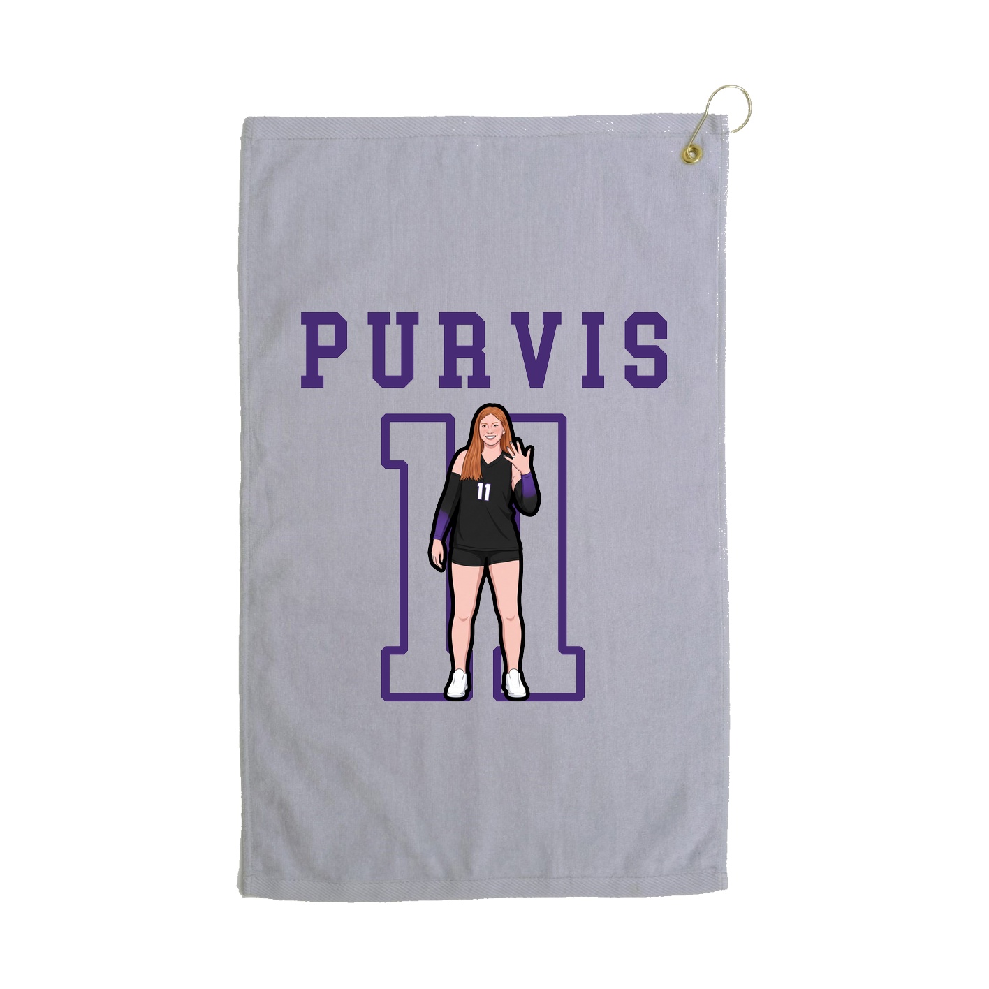 Golf Towel — Shirsey in Grey